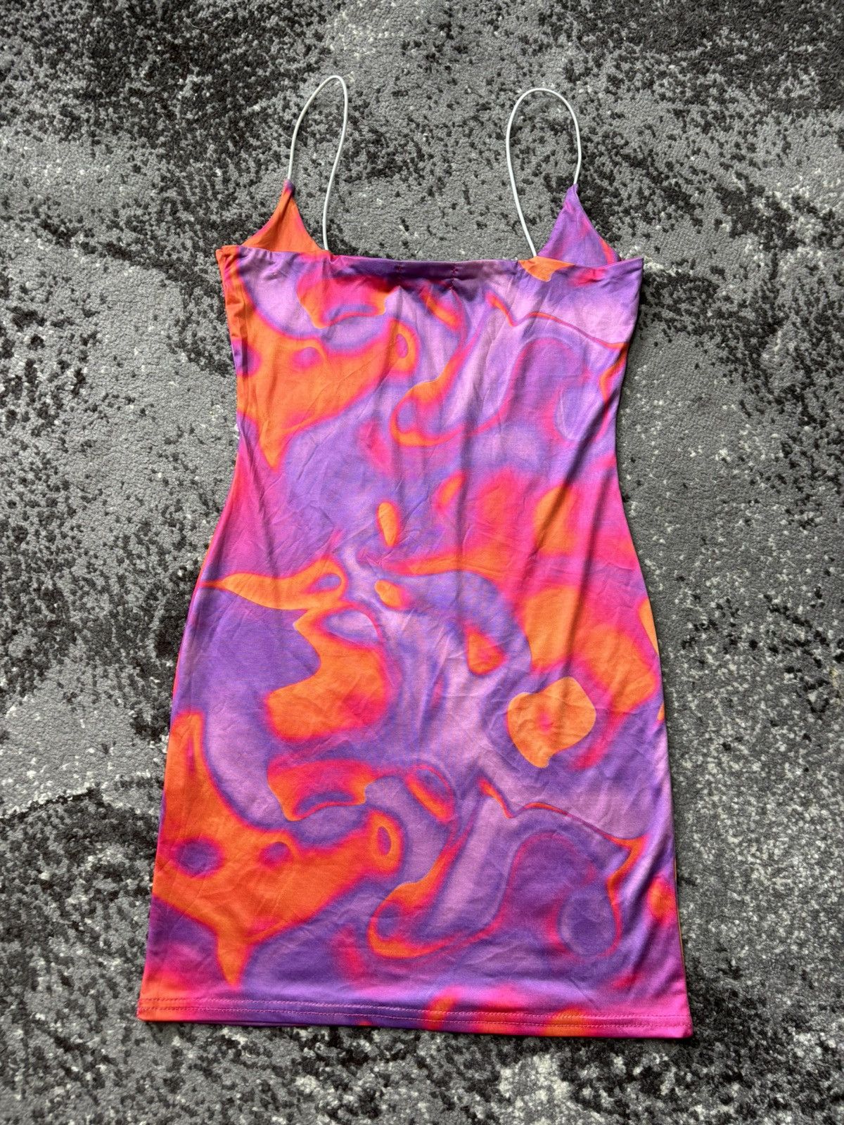 Designer × Japanese Brand Y2k I Saw It First Tie Dye Japanese Racer Dress Size S / US 4 / IT 40 - 7 Thumbnail