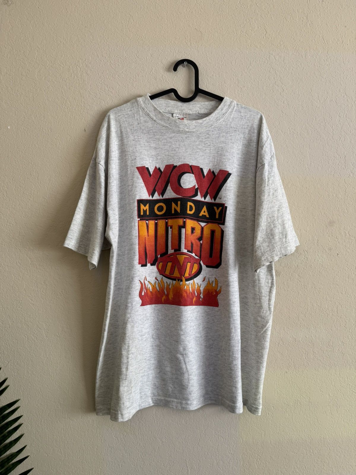 Vintage WCW Monday Nitro TNT Graphic Tee Size US L / EU 52-54 / 3 - 2 Thumbnail
