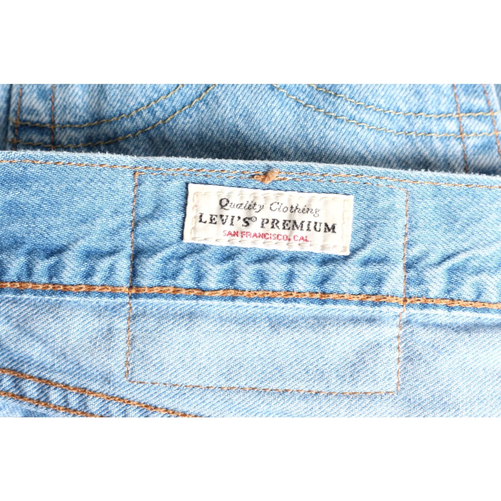 Levi's VINTAGE LEVI’S 501 PREMIUM Jeans Men 29/32 Regular Denim Blue 5-Pocket Straight DZ6518 Mens Size US 29 - 6 Thumbnail