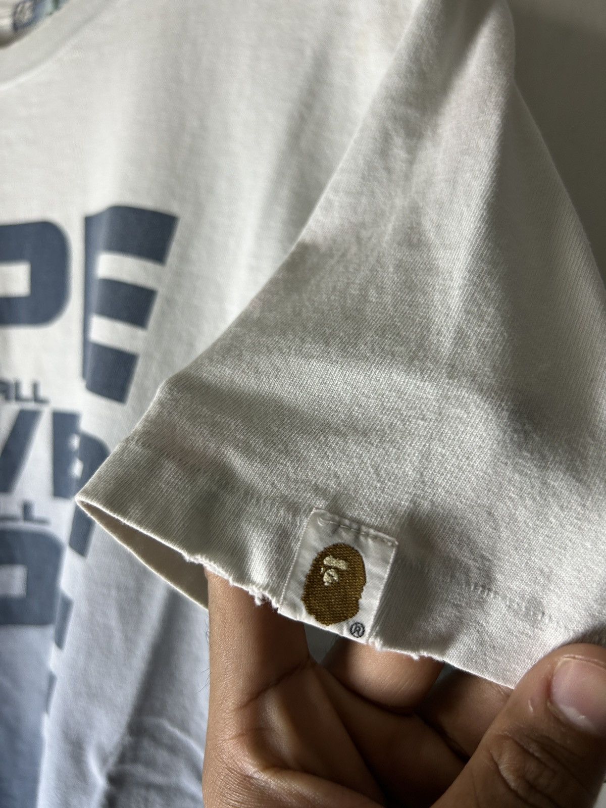 Bape Vintage Distressed Bathing Ape Bape Shall Nevel Kill Ape Size US M / EU 48-50 / 2 - 3 Thumbnail