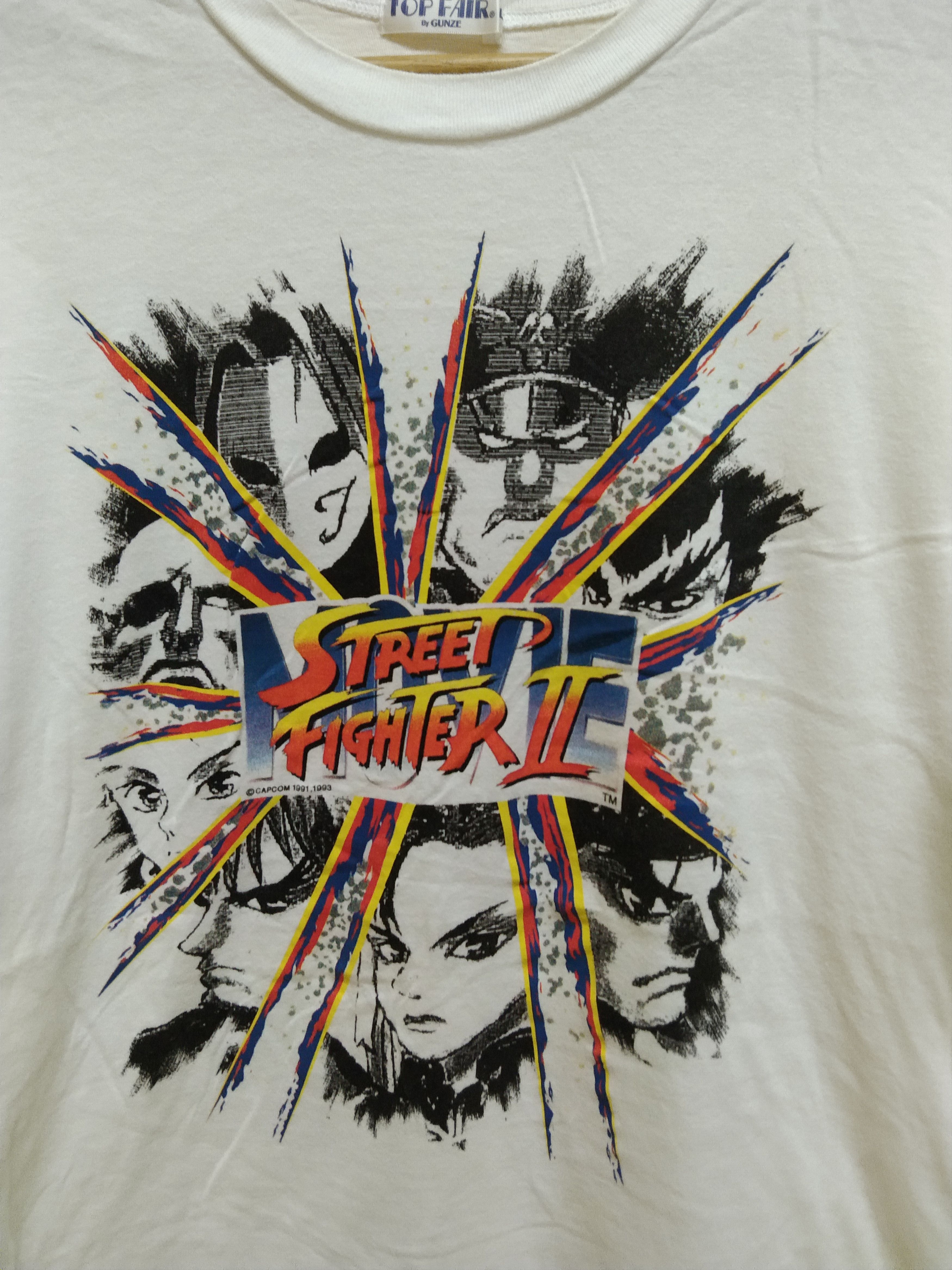 Anime × Street Fighter × Vintage Street Fighter11 Shirt Size US L / EU 52-54 / 3 - 3 Thumbnail