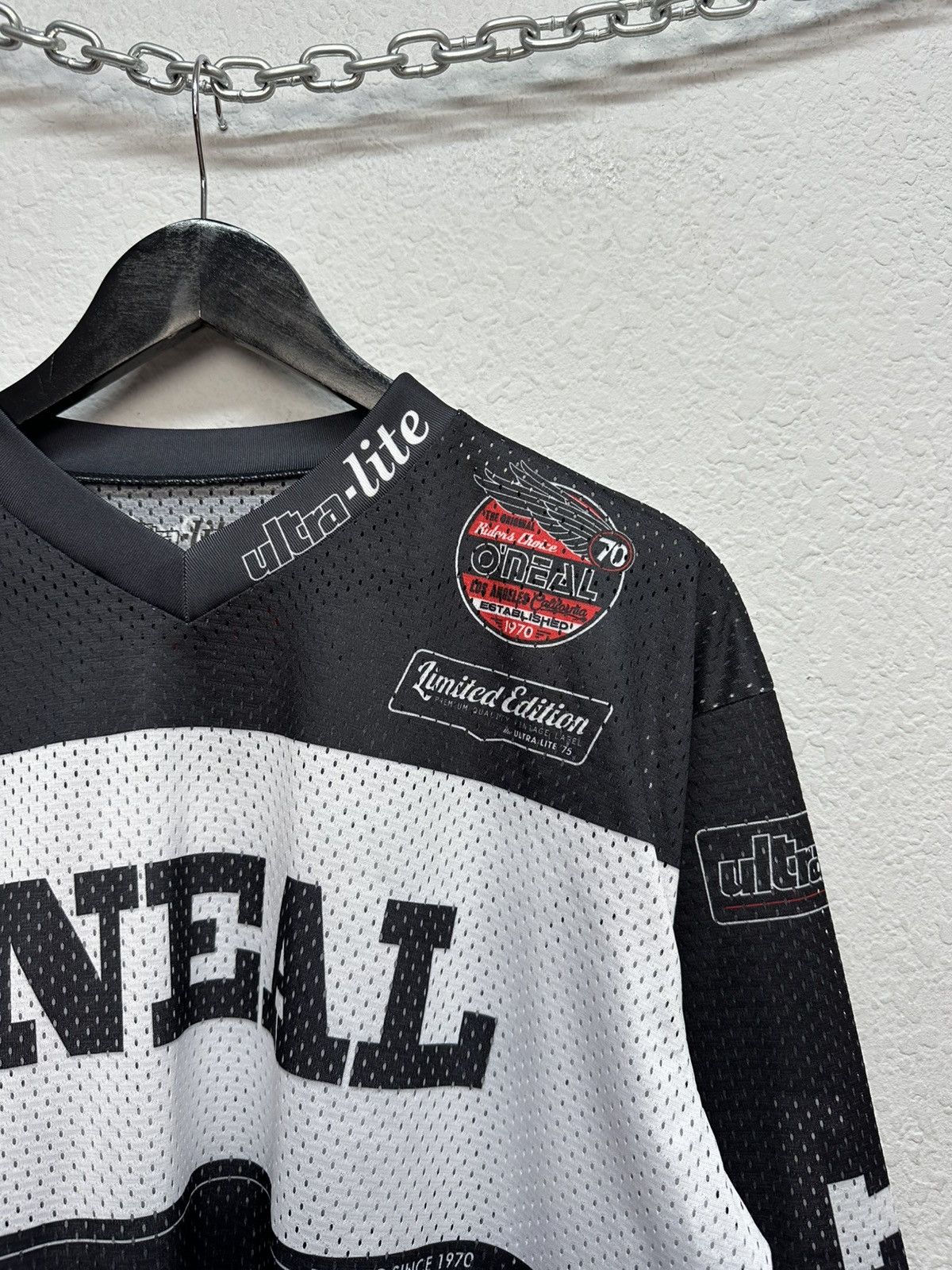 O'Neill Vintage O’neal Ultra Lite Motocross Racing Jersey Fox Y2K Size US L / EU 52-54 / 3 - 5 Thumbnail
