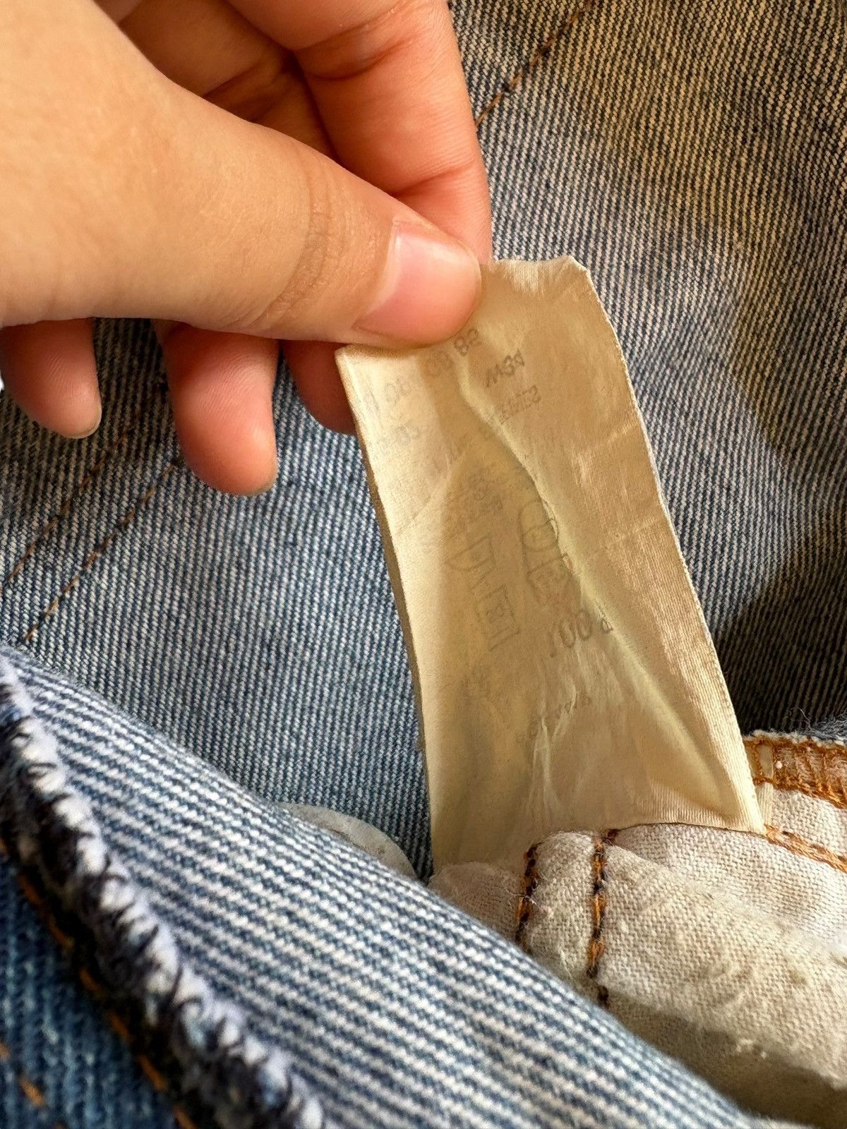 LVC × Levi's × Levi's Vintage Clothing Vintage 90s Levis 515 Mud Wash Distressed Baggy Jeans Size US 32 / EU 48 - 10 Thumbnail