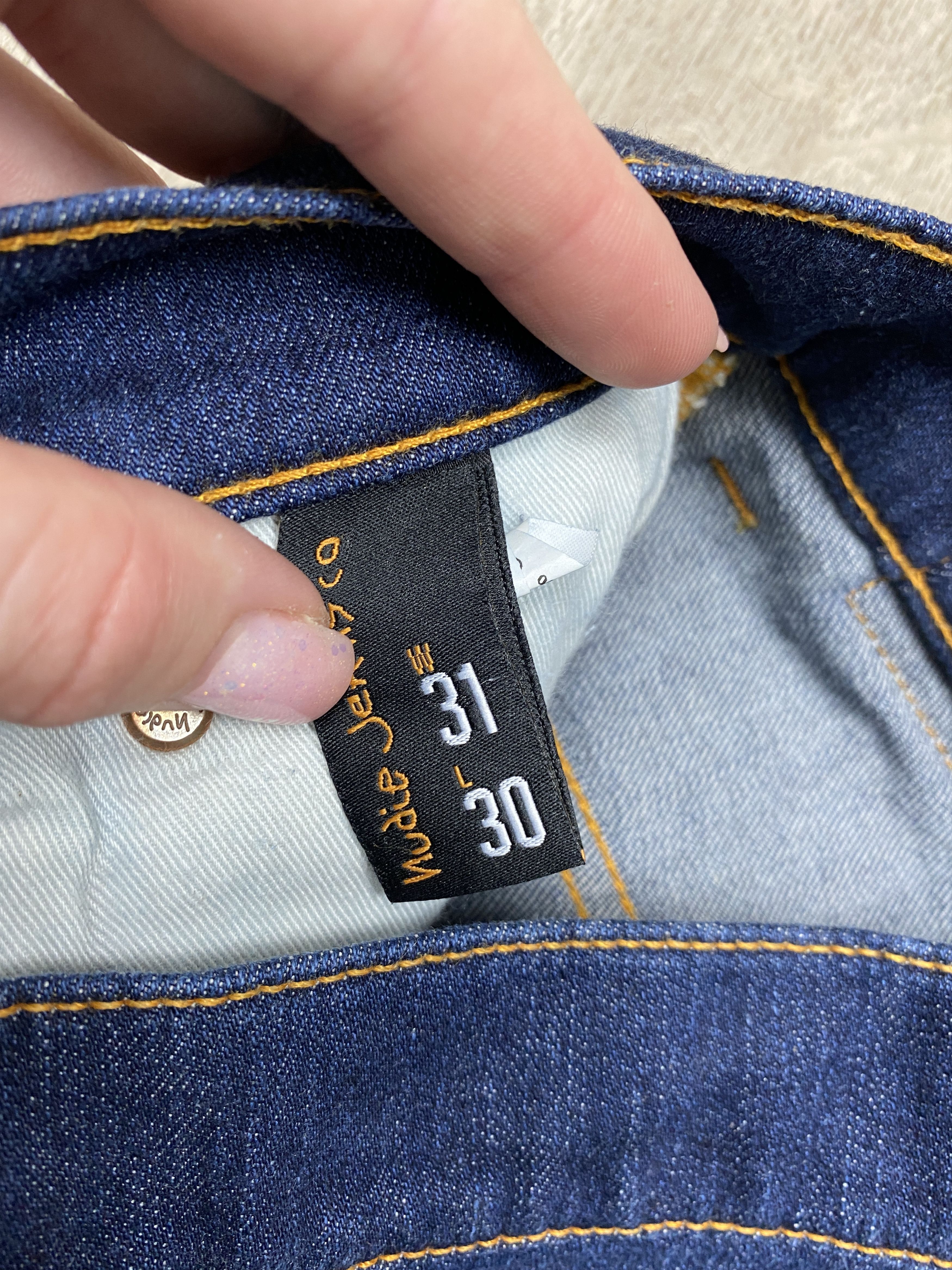 Nudie Jeans Nudie Jeans Thin Finn Vintage Mens Denim Pants Y2K Jeans Size US 31 - 8 Thumbnail
