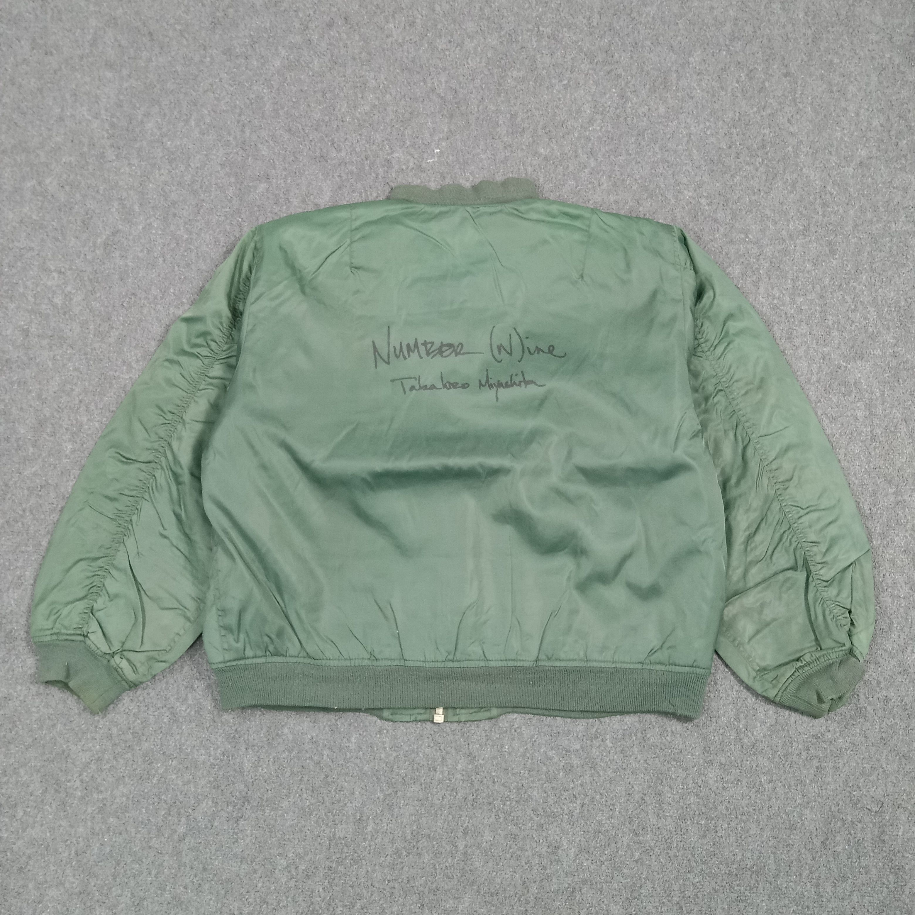 Casual Bomber Custom Number Nine Jacket C275N26