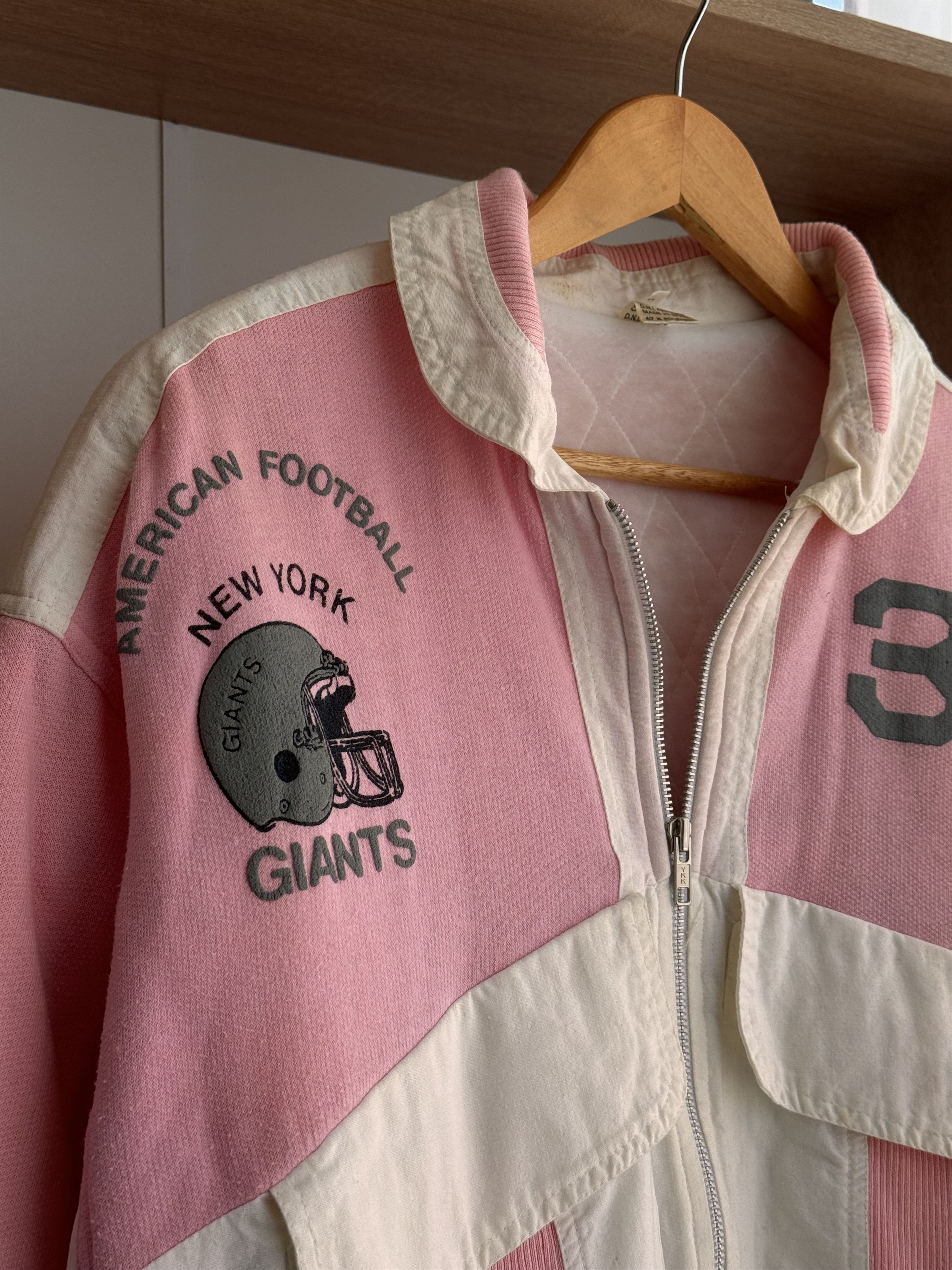 NFL Vintage NY Giants American Football NFL 3YD by Sampa Jacket Size US M / EU 48-50 / 2 - 9 Thumbnail