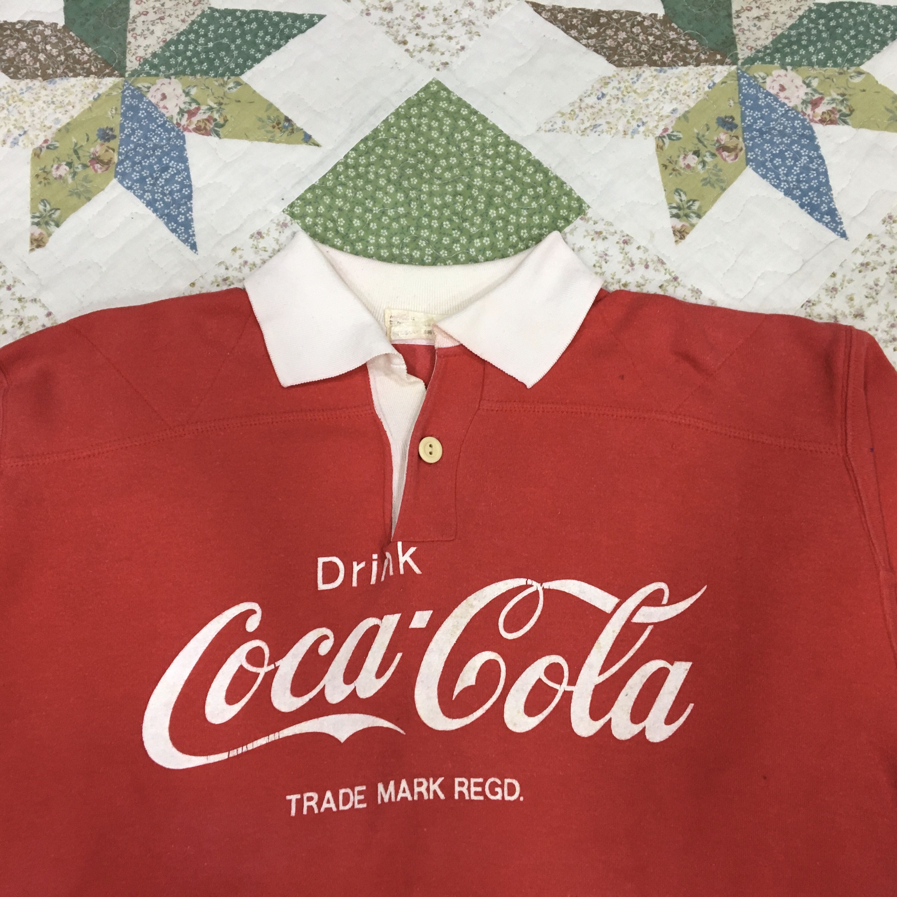 Coca Cola × Sports Specialties × Vintage Vintage COCA COLA Rugby Polos Shirt Size US XS / EU 42 / 0 - 4 Thumbnail