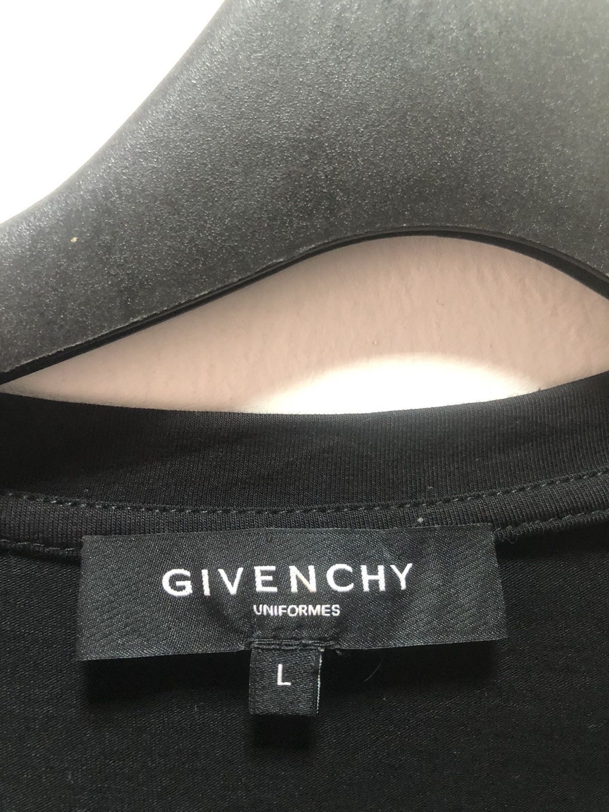 Givenchy GIVENCHY UNIFORMES T Shirt Elastane Size US L / EU 52-54 / 3 - 2 Thumbnail
