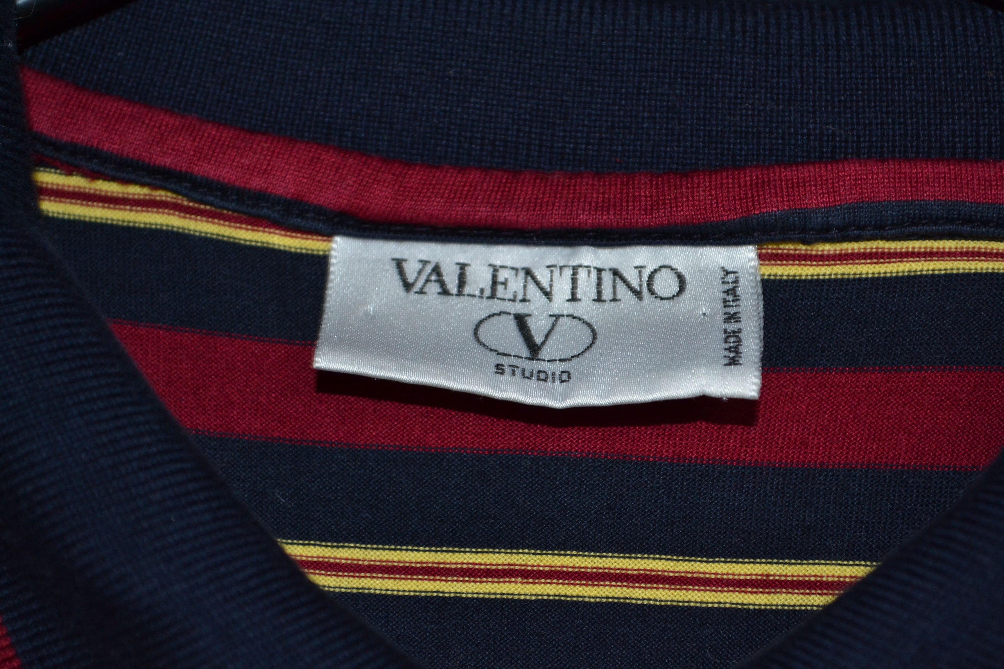 Valentino Vintage Valentino Garavani Chez Boxy Polo Shirt M-L Size US M / EU 48-50 / 2 - 5 Thumbnail