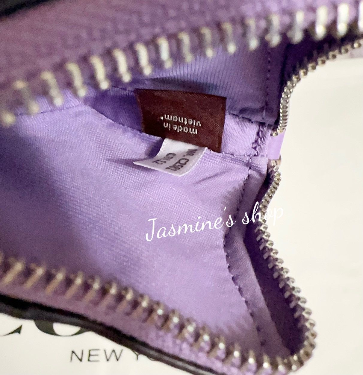 Coach NWT Coach Star Signature Bag Charm CBL12 Silver/Iris Size ONE SIZE - 7 Thumbnail