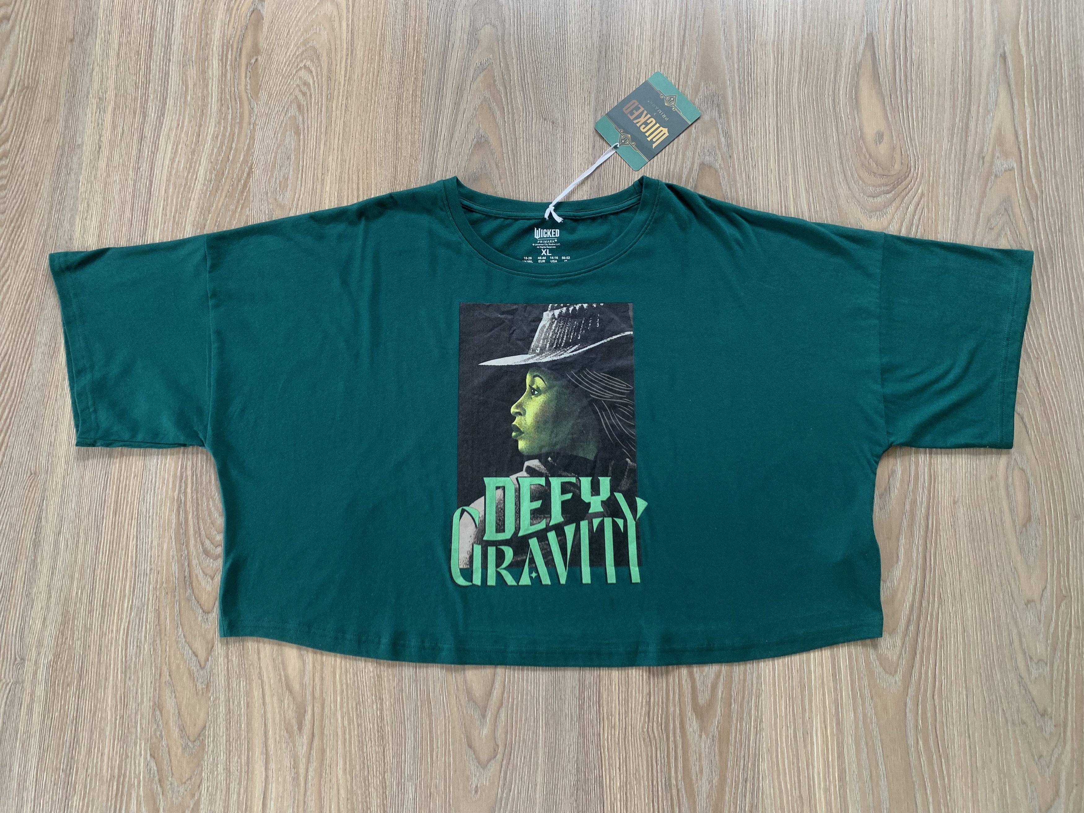 Primark Wicked x Primark Defy Gravity Graphic T-Shirt Size XL / US 12-14 / IT 48-50 - 2 Thumbnail