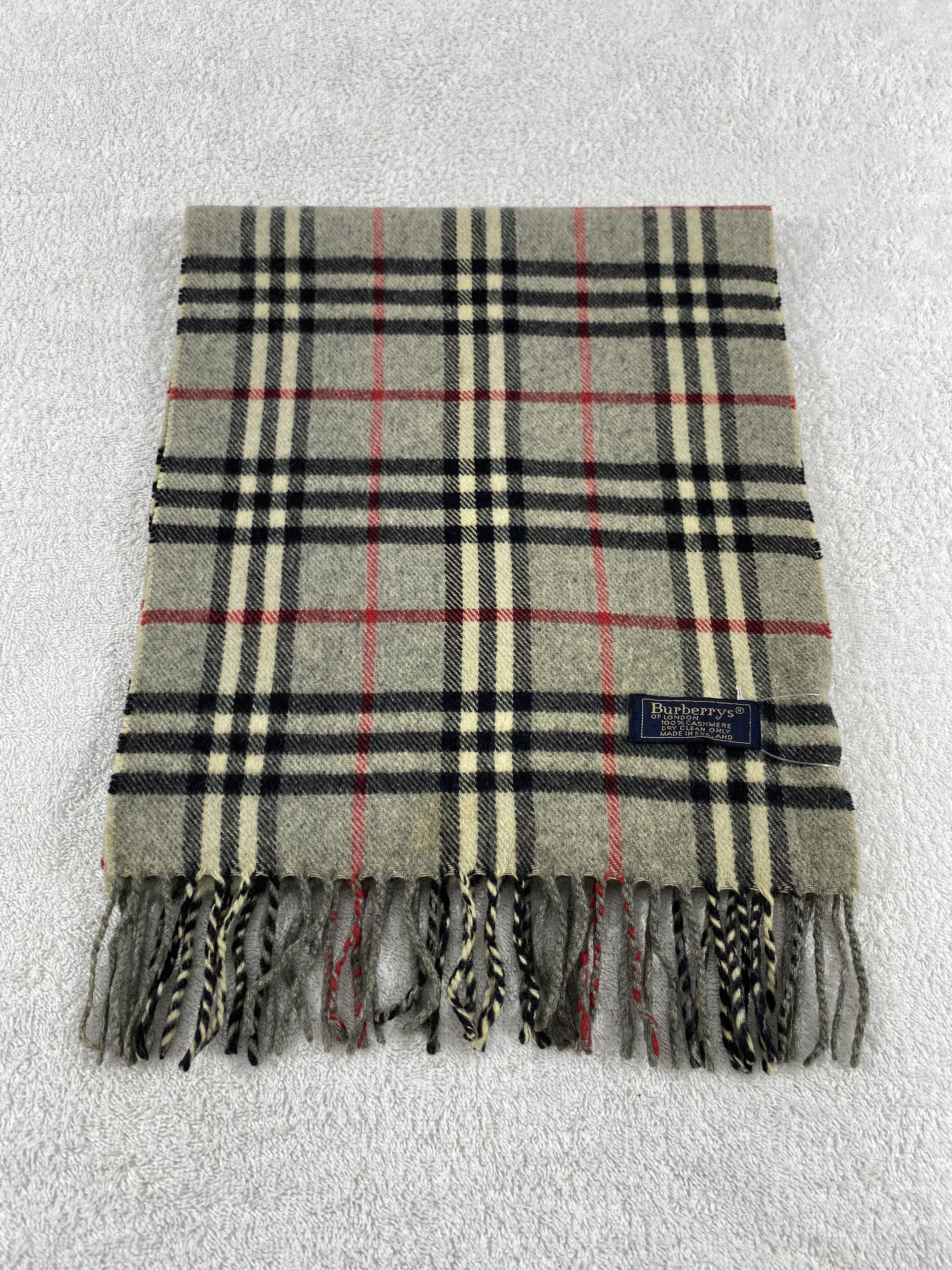 Burberry Vintage Burberry Scarf/Muffler/Neckwear MF721 Size ONE SIZE - 2 Thumbnail