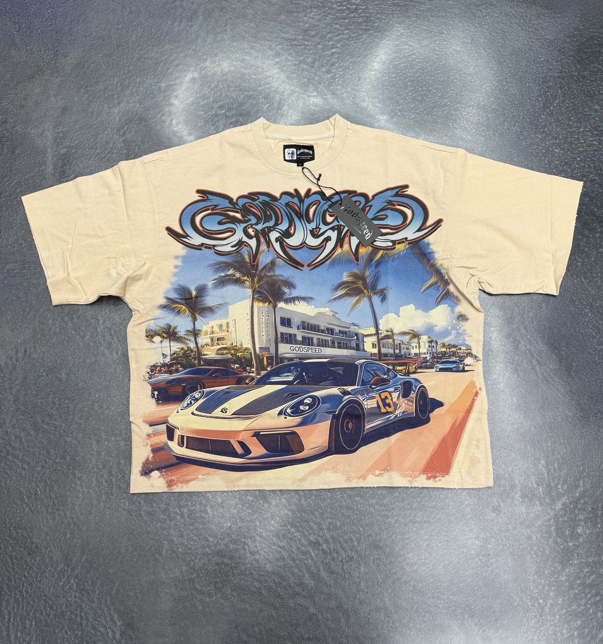 Godspeed Godspeed Miami Car Meet T-Shirt Size US M / EU 48-50 / 2 - 1 Thumbnail