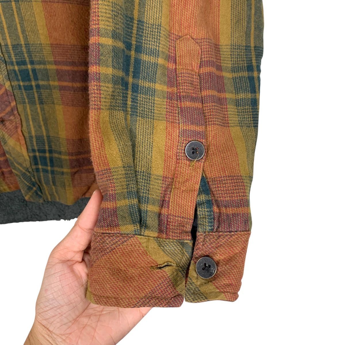 Hurley HURLEY Fleece Lined Checked Tartan Flannel #1843-C80 Size US S / EU 44-46 / 1 - 13 Thumbnail