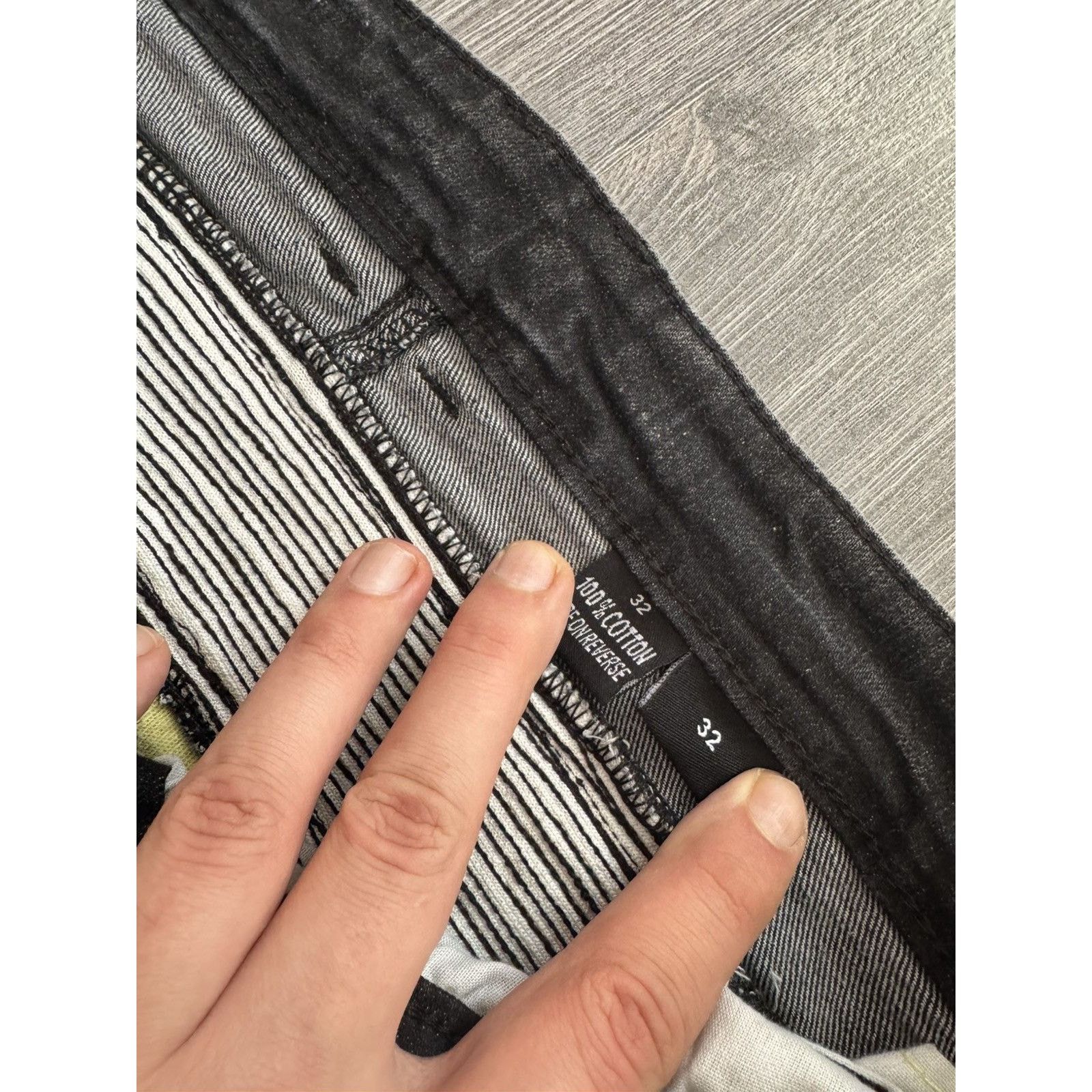 Japanese Brand Y2K Vintage Balenciaga /Amiri Style Zip Jeans Size US 32 / EU 48 - 4 Thumbnail