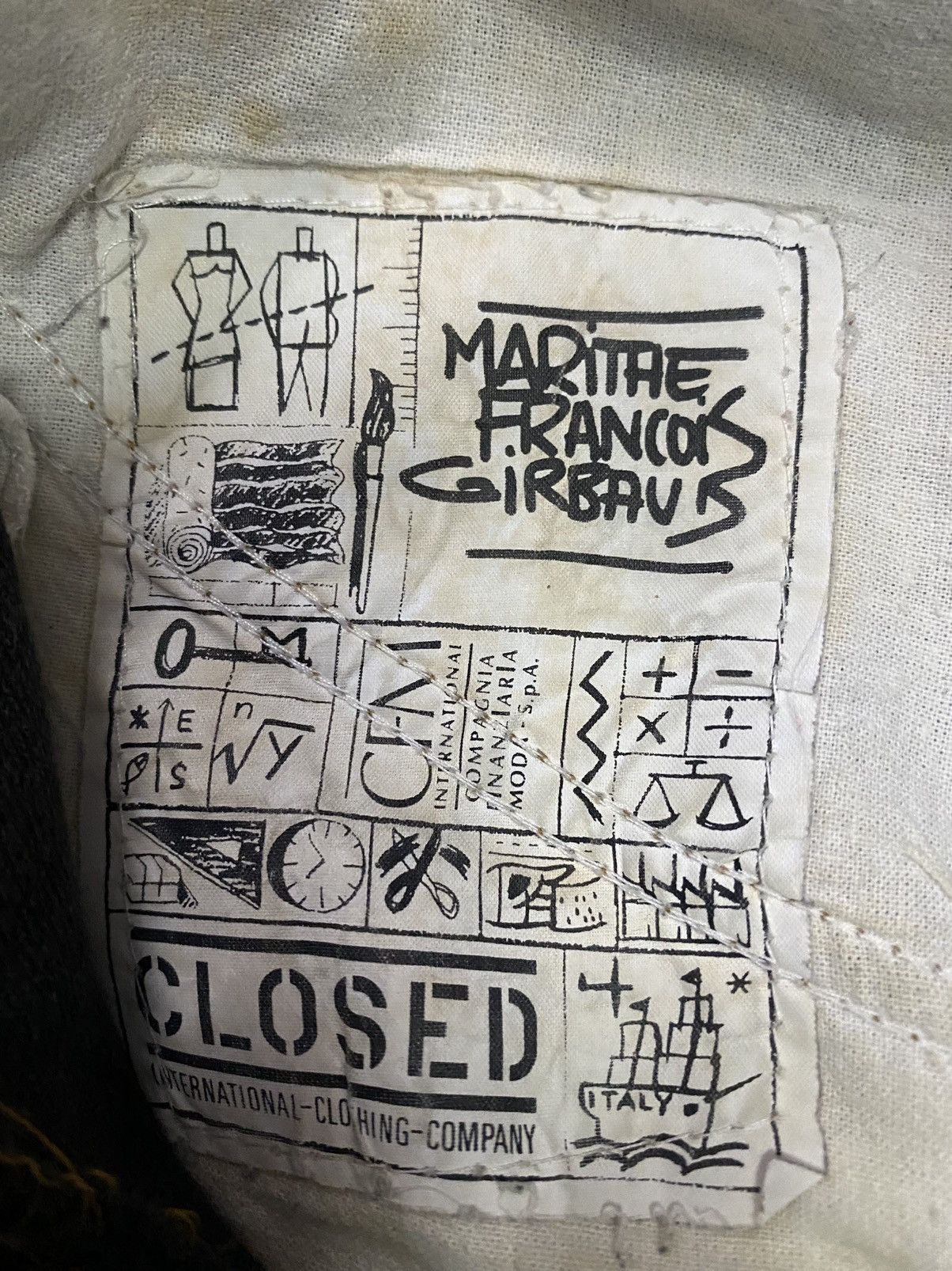 Marithe + Francois Girbaud 💥Vintage 80s Marithe Francois Girbaud xClosed Denim Size US 28 / EU 44 - 6 Thumbnail