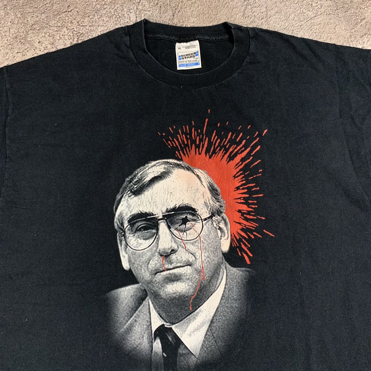 Vintage Vintage Y2K Graphic Tee Horror Creepy Dark Academia Streetwe Size US XL / EU 56 / 4 - 2 Thumbnail