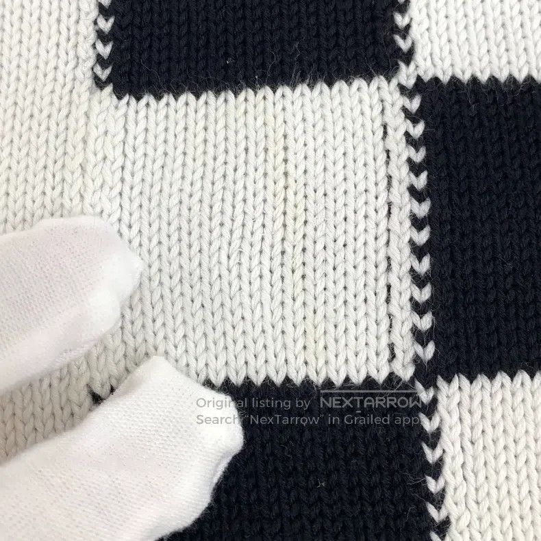 Louis Vuitton Louis Vuitton White racing checkerboard cotton crewneck sh Size US S / EU 44-46 / 1 - 9 Thumbnail