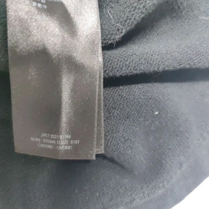 Balenciaga Balenciaga Hooded Long Sleeve Sweatshirt Black 0079-2507 Size M / US 6-8 / IT 42-44 - 2 Thumbnail