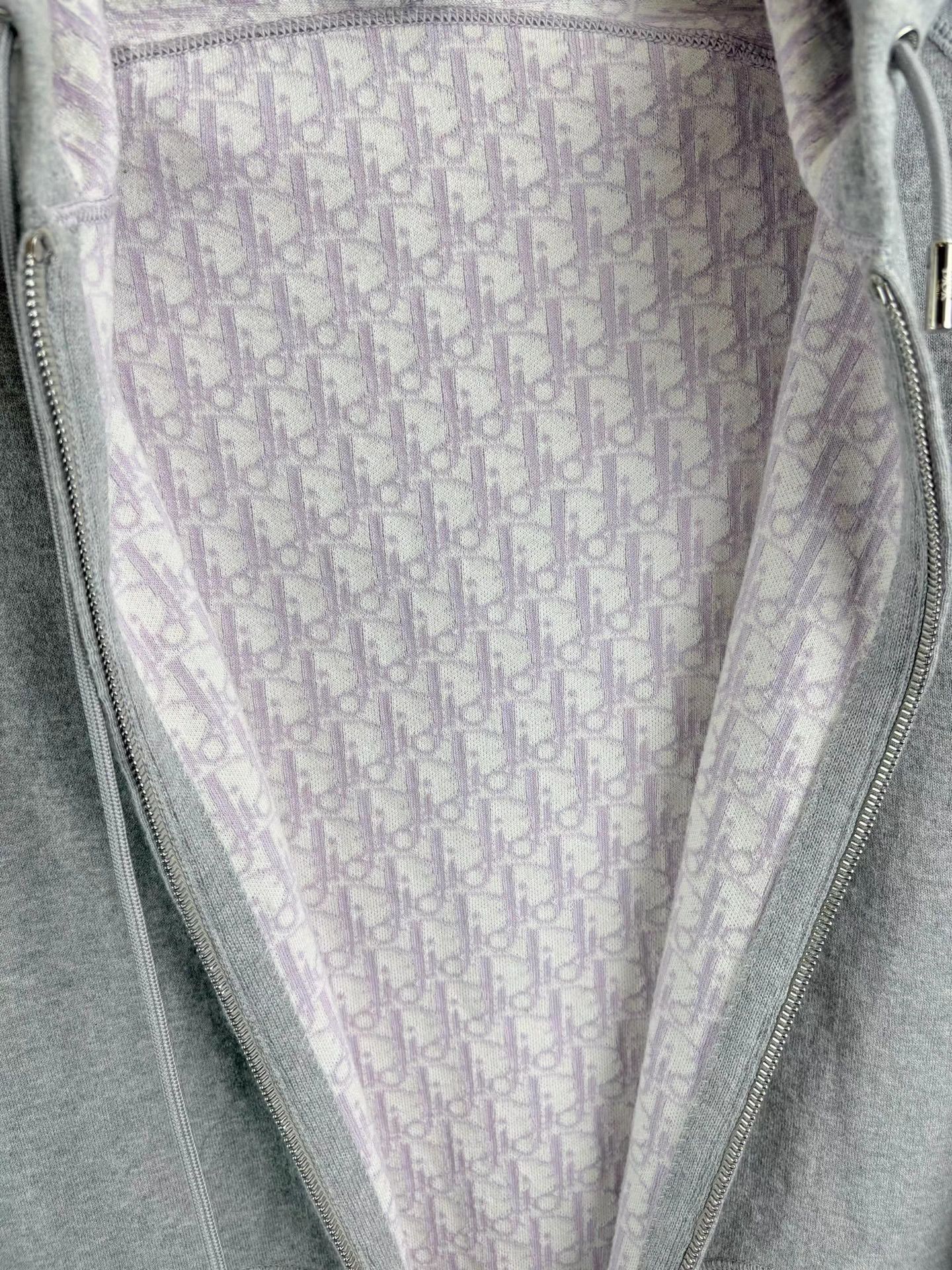 Dior DIOR Full Logo Lined Zipper Jacket K1 Size US L / EU 52-54 / 3 - 4 Thumbnail