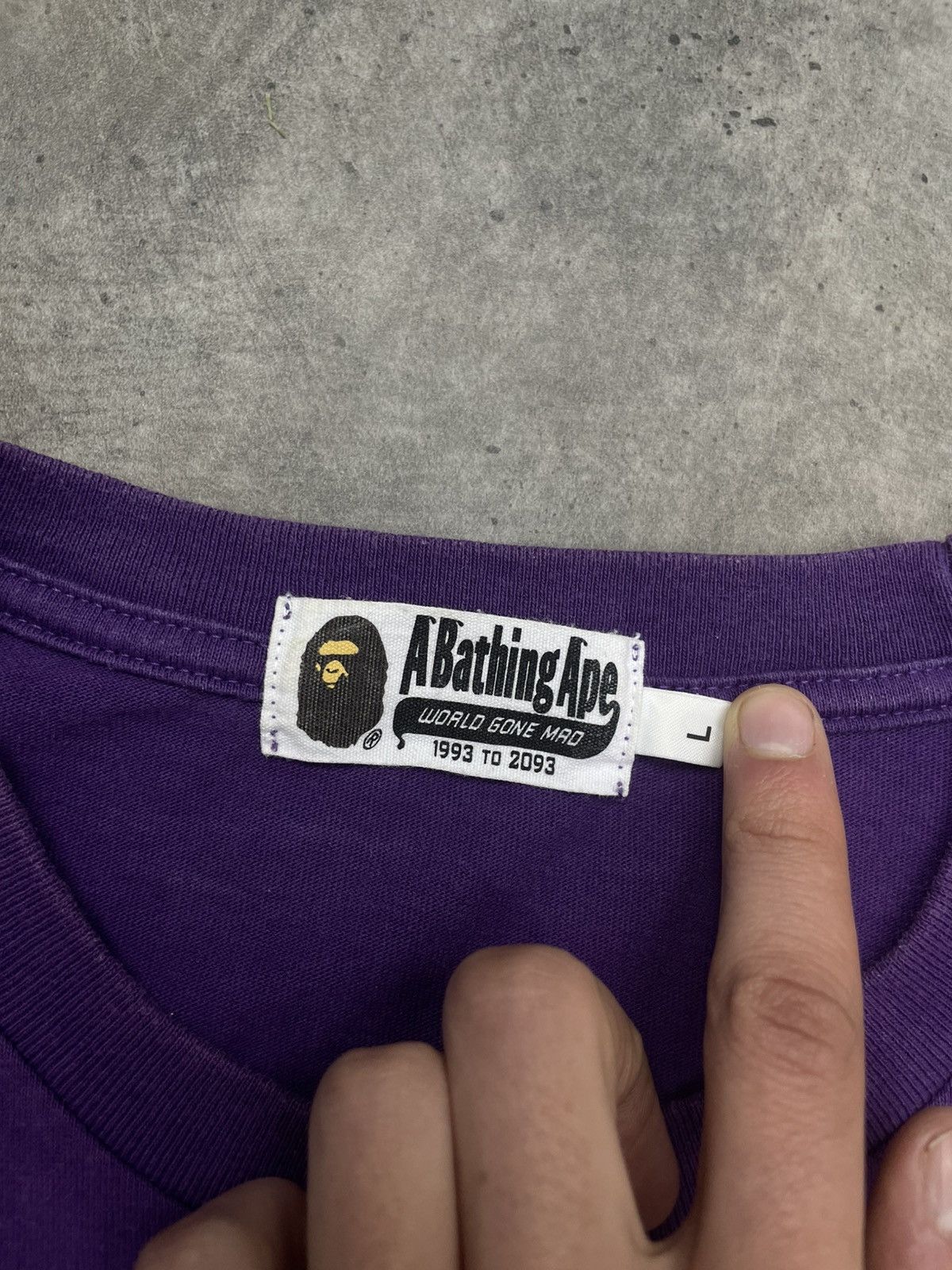 Bape A Bathing Aape Bape tees Size US L / EU 52-54 / 3 - 3 Thumbnail