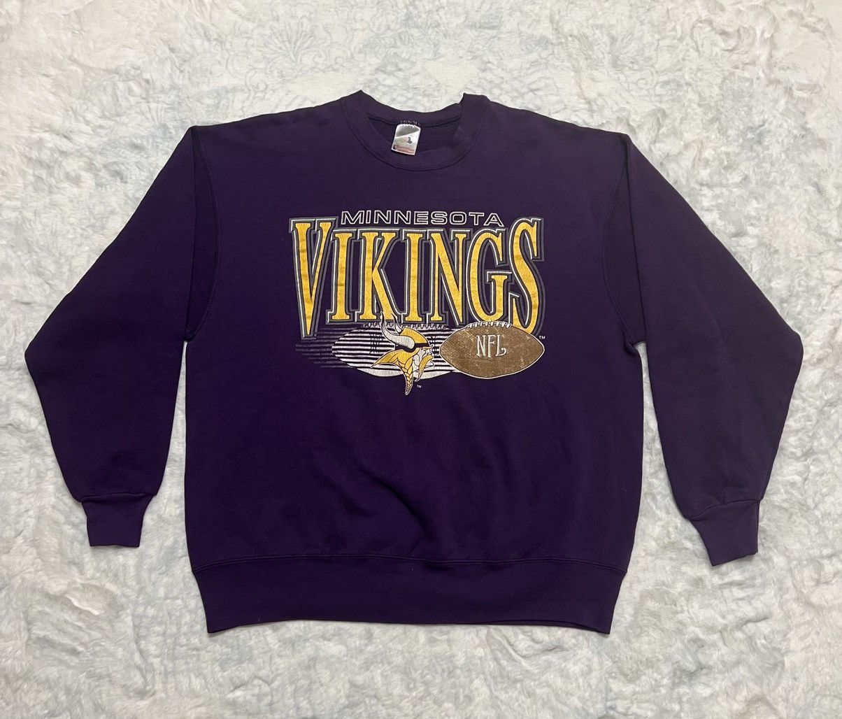 NFL Vintage Minnesota Vikings Size US XL / EU 56 / 4 - 6 Thumbnail