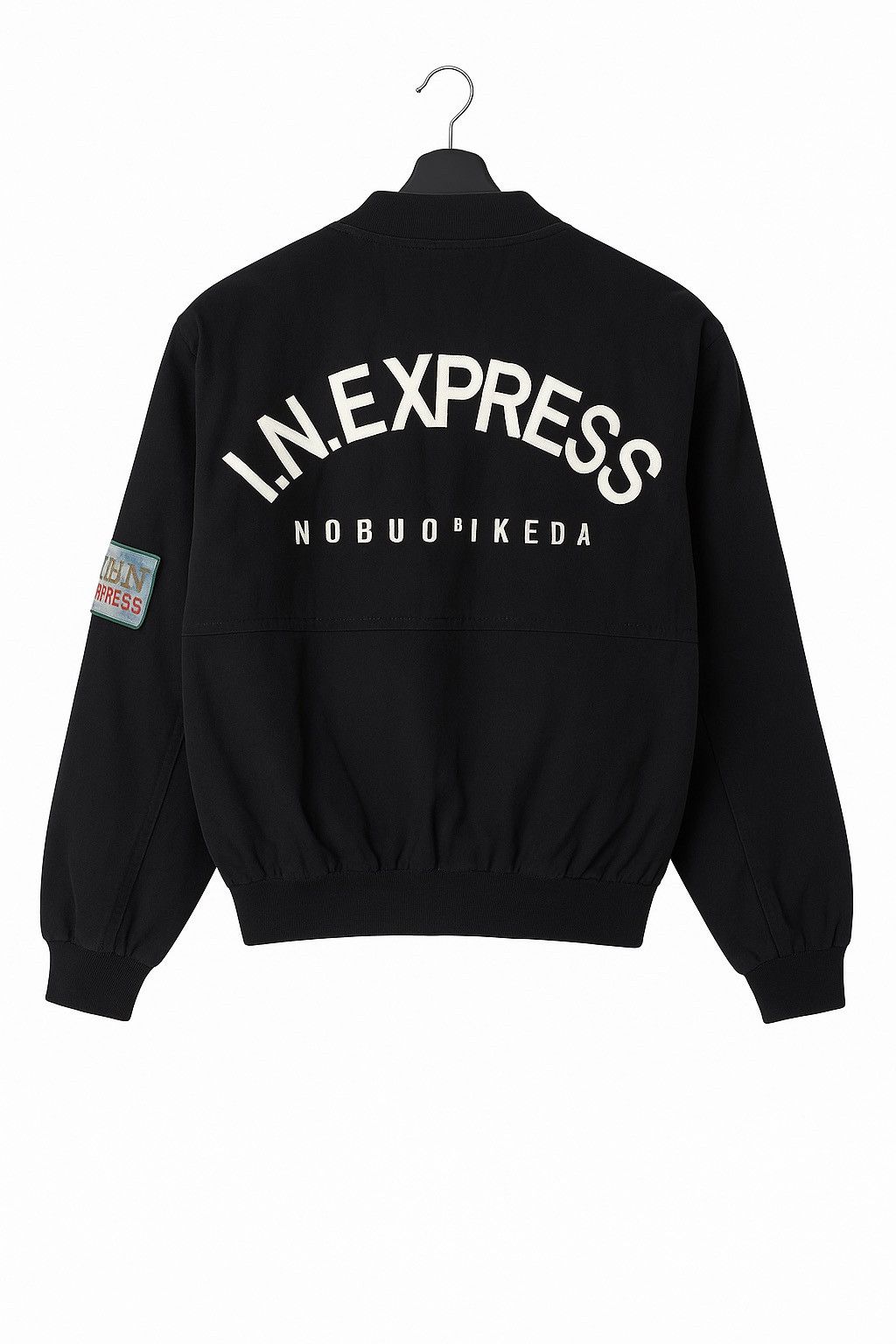 Japanese Brand Vintage I.N. Express by Nobuo Ikeda Black with Multi Patches Size US S / EU 44-46 / 1 - 2 Thumbnail