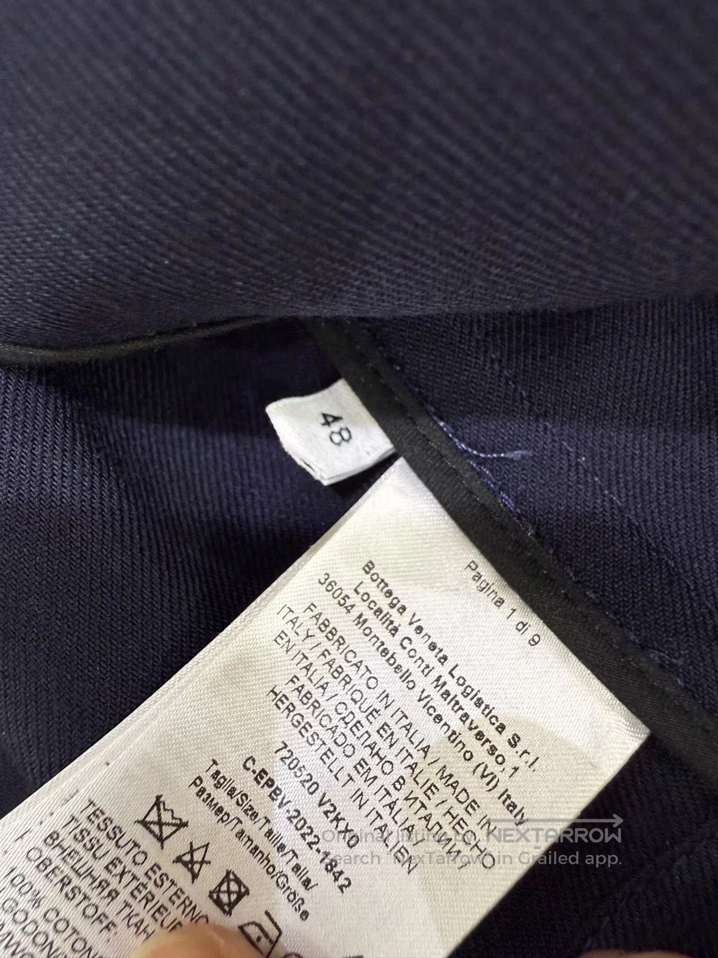 Bottega Veneta Bottega Veneta Men's Lapel Jacket. Size US M / EU 48-50 / 2 - 3 Thumbnail