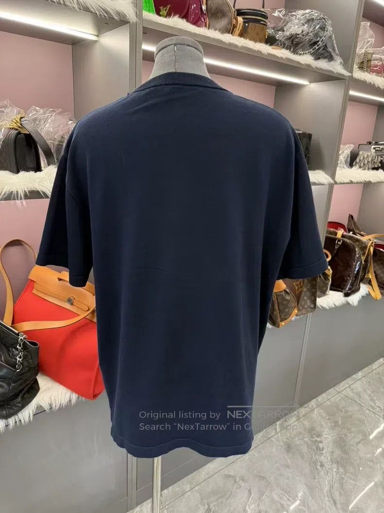 Louis Vuitton Louis Vuitton Nigo Co-branded Love Blue Knit Half Sleeve Size US L / EU 52-54 / 3 - 4 Thumbnail
