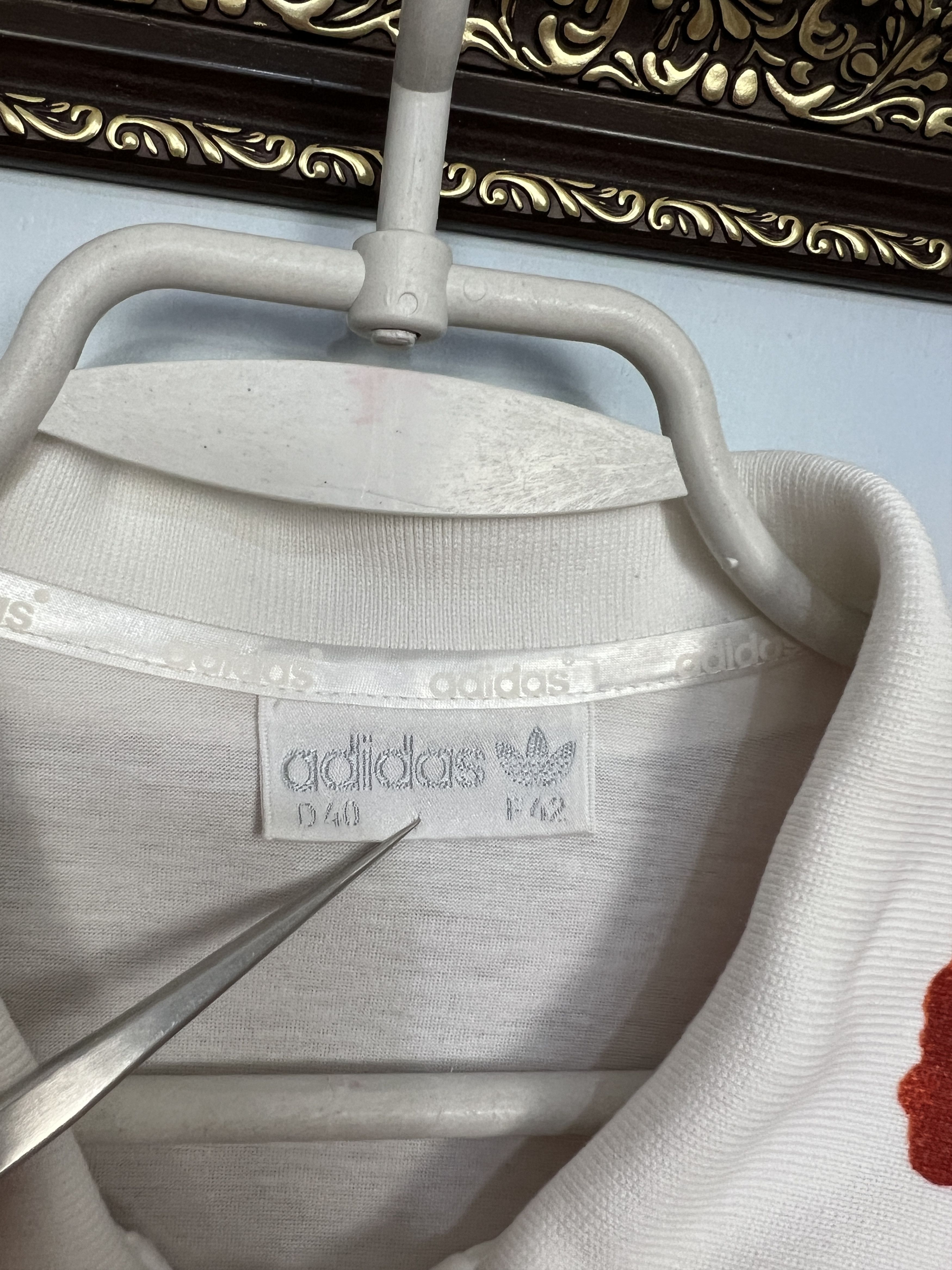 Adidas Vintage 90's Edberg Lendl Agassi Tennis Polo Shirt Trikot Size US M / EU 48-50 / 2 - 6 Thumbnail