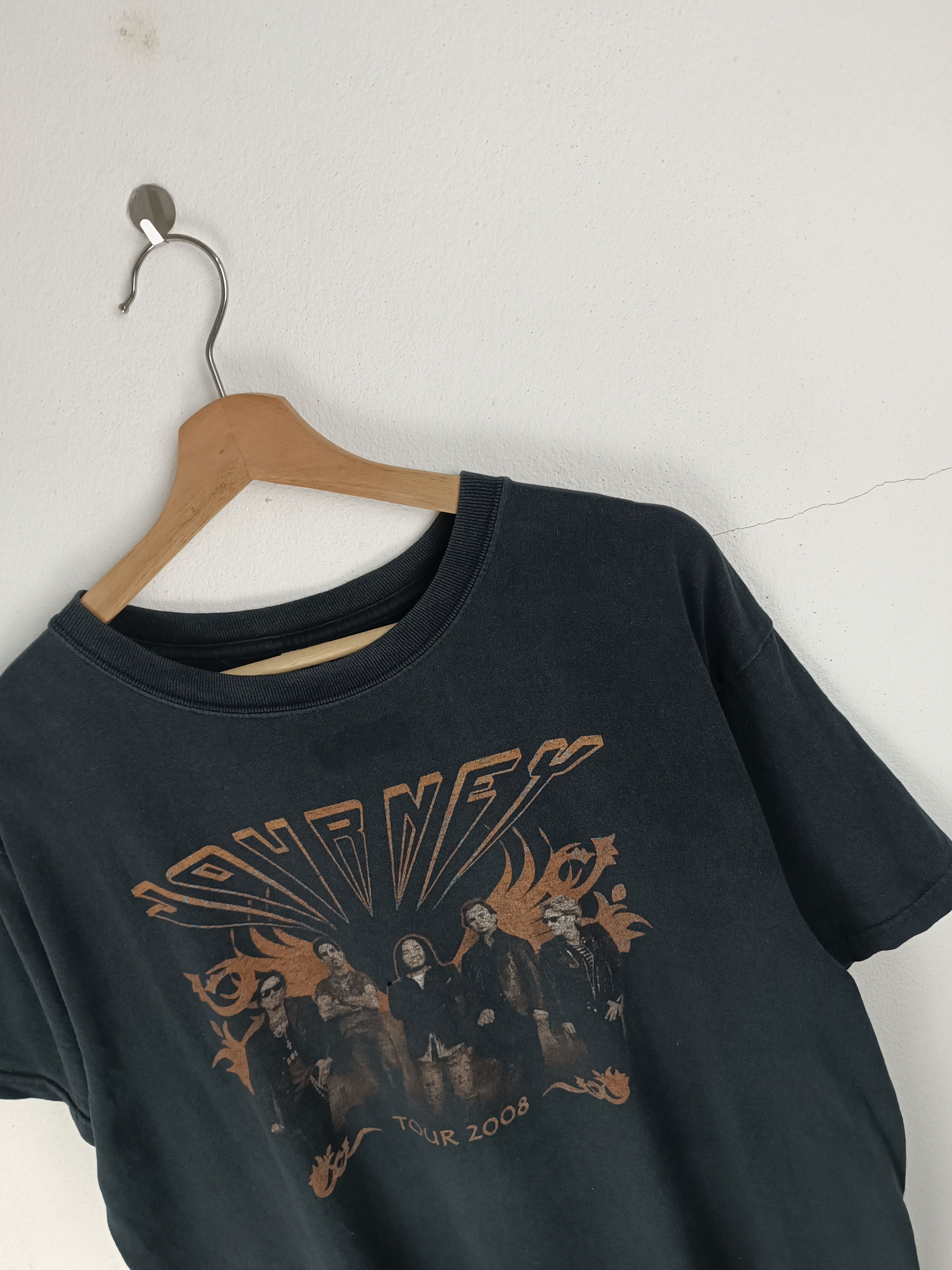 Band Tees VINTAGE 2008 JOURNEY TOUR TEE deff bon jovi floyd Size US L / EU 52-54 / 3 - 7 Thumbnail