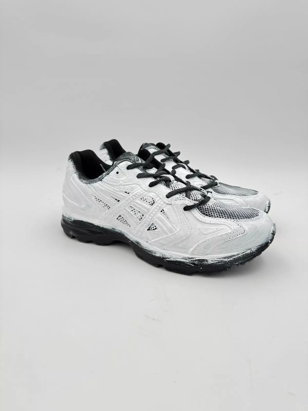 Asics × Gallery Dept. Gel-K1011 Mental Energy Painted White Black Size US 9.5 / EU 42-43 - 1 Thumbnail
