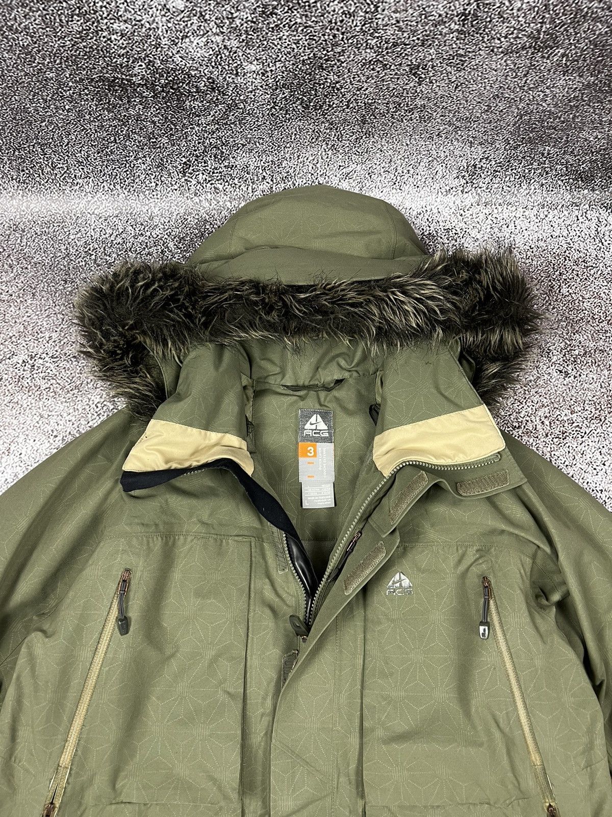 Nike ACG Gore-Tex Winter Military vintage Faux Fur jacket