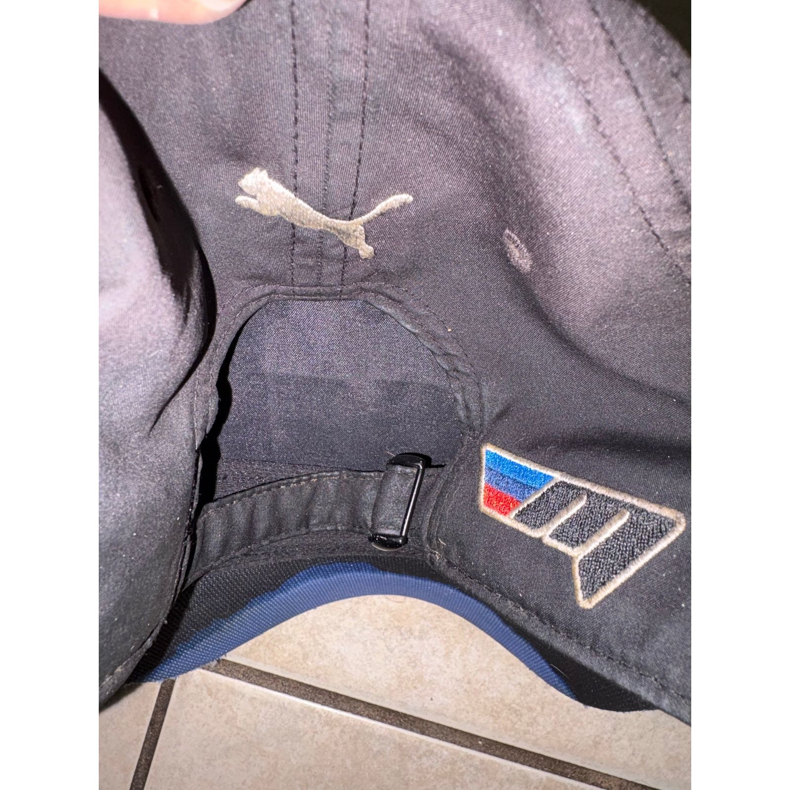 Puma Puma BMW Motorsport strap back black Size ONE SIZE - 4 Thumbnail