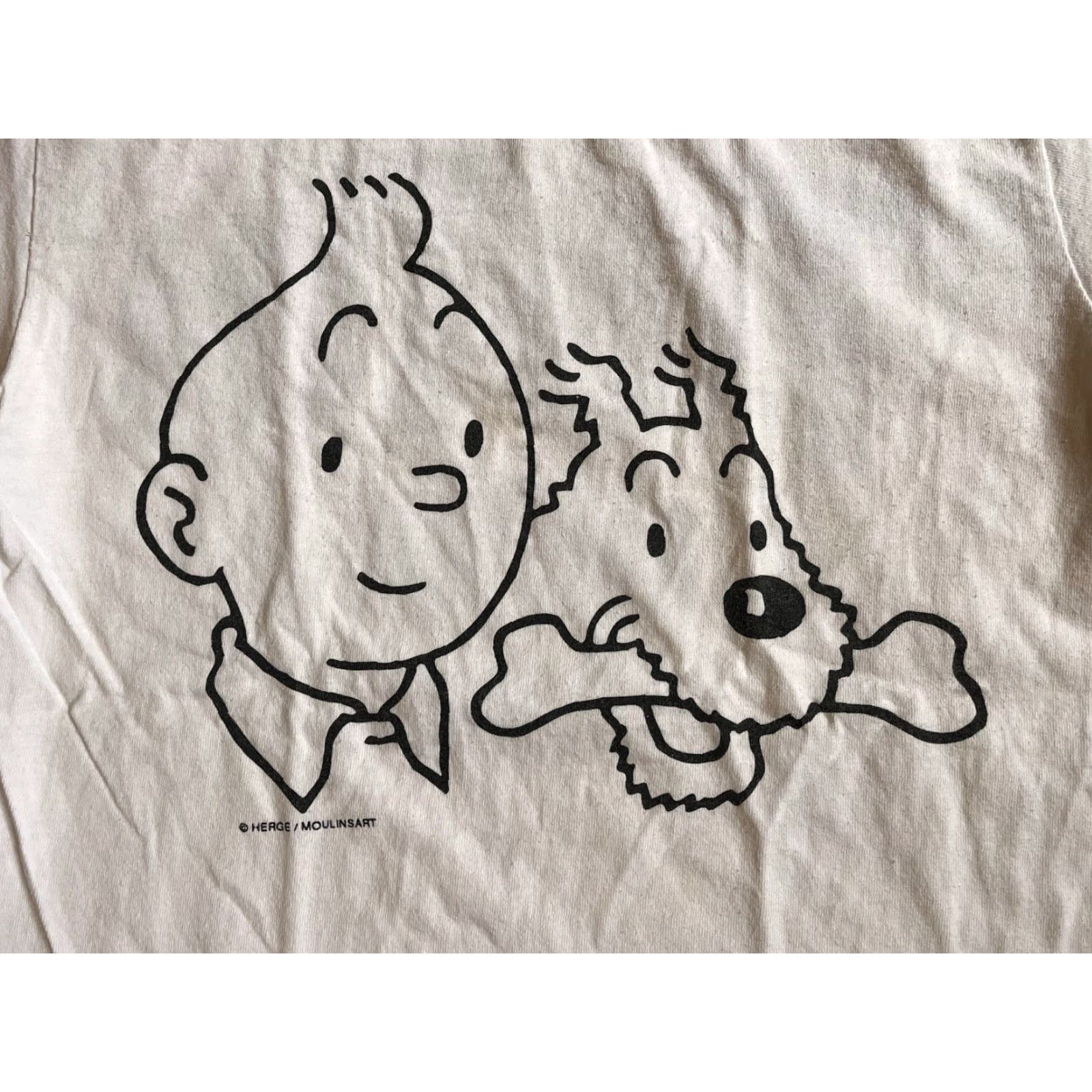 Changes VINTAGE The Adventures Of Tintin HBO Shirt Men’s XL White 90s Cartoon Graphic Print Logo 90s Mens Shirt S? Size US S / EU 44-46 / 1 - 4 Thumbnail