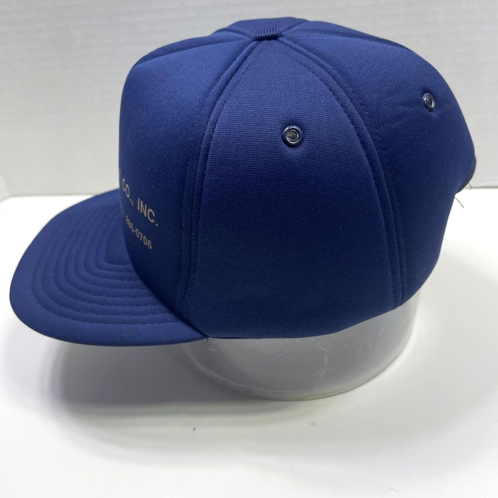 Vintage VINTAGE Holsinger Lumber Hat Cap Snap Back Blue Advertising Trucker Mens 80s Size ONE SIZE - 5 Thumbnail