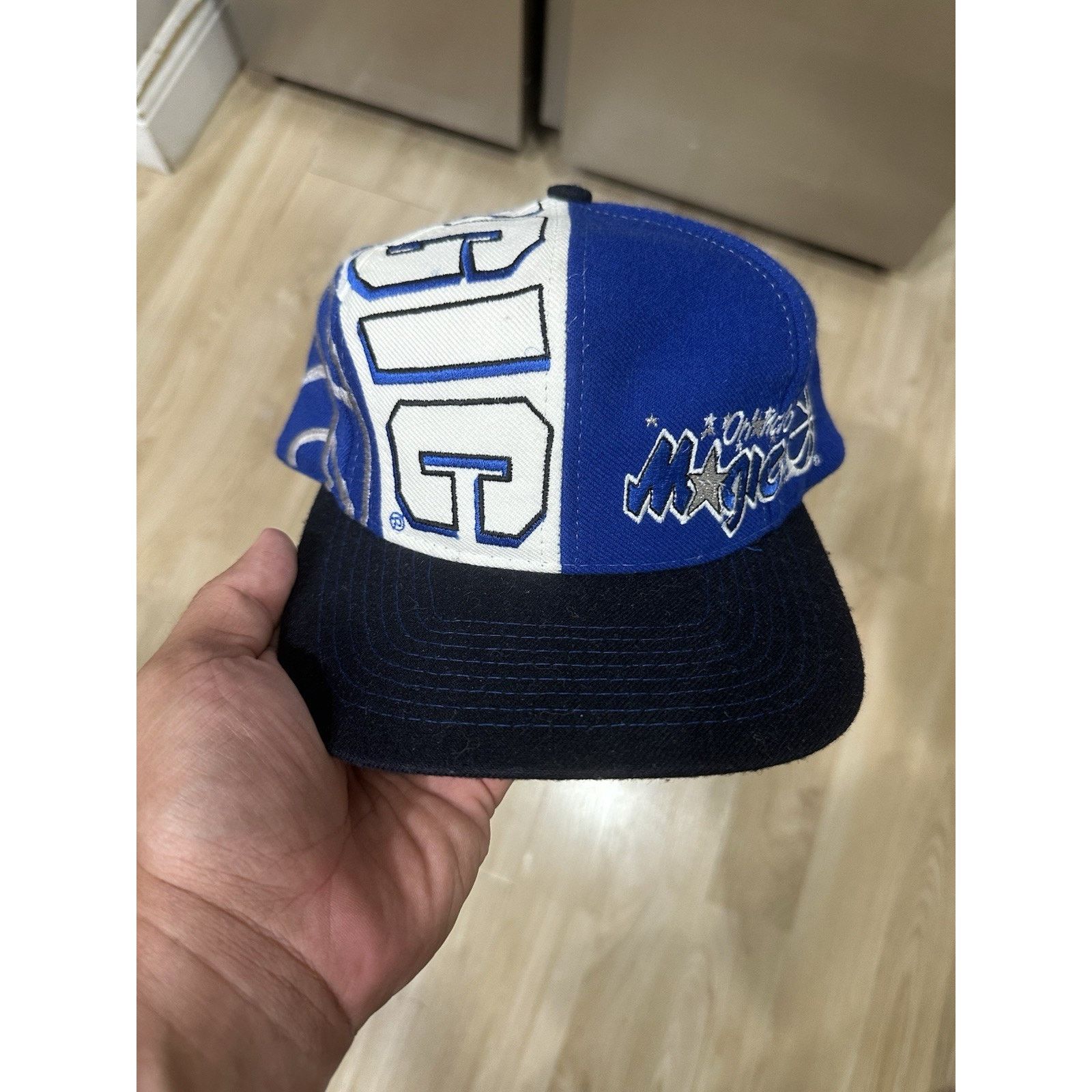 Vintage Orlando Magic Drew Pearson Hat SnapBack Cyber