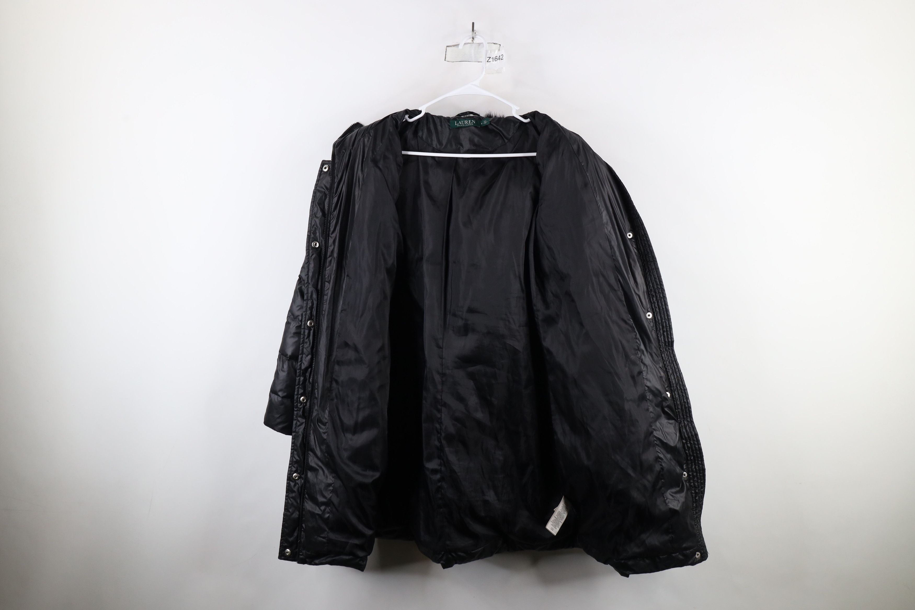 Ralph Lauren × Vintage Vintage Ralph Lauren Fill Hooded Puffer Full Length Jacket Size S / US 4 / IT 40 - 9 Thumbnail