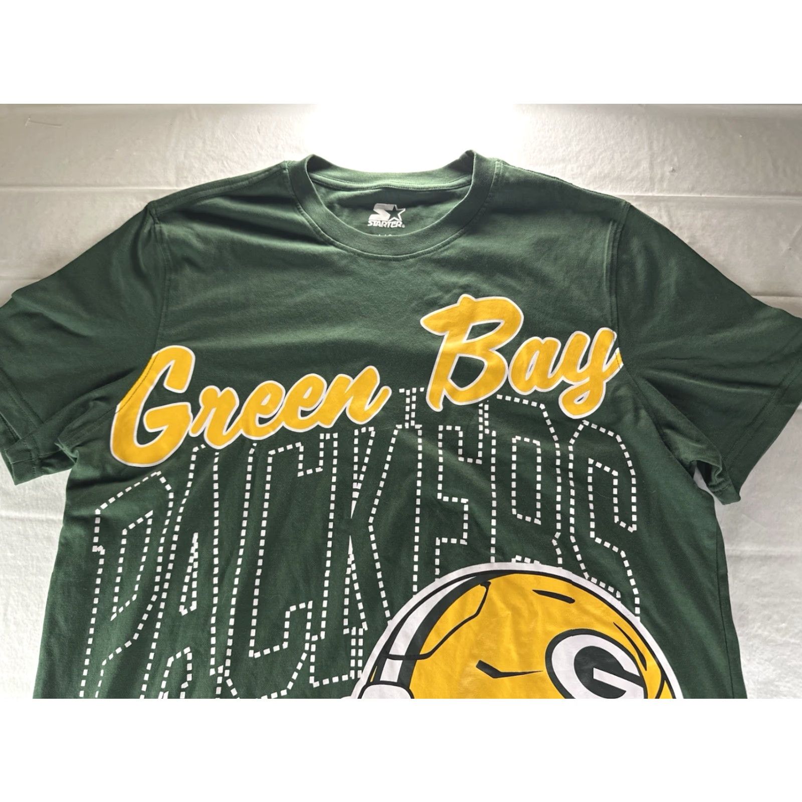 Starter VINTAGE Starter NFL Green Bay Packers Shirt Mens Large Green Logo Size US L / EU 52-54 / 3 - 4 Thumbnail