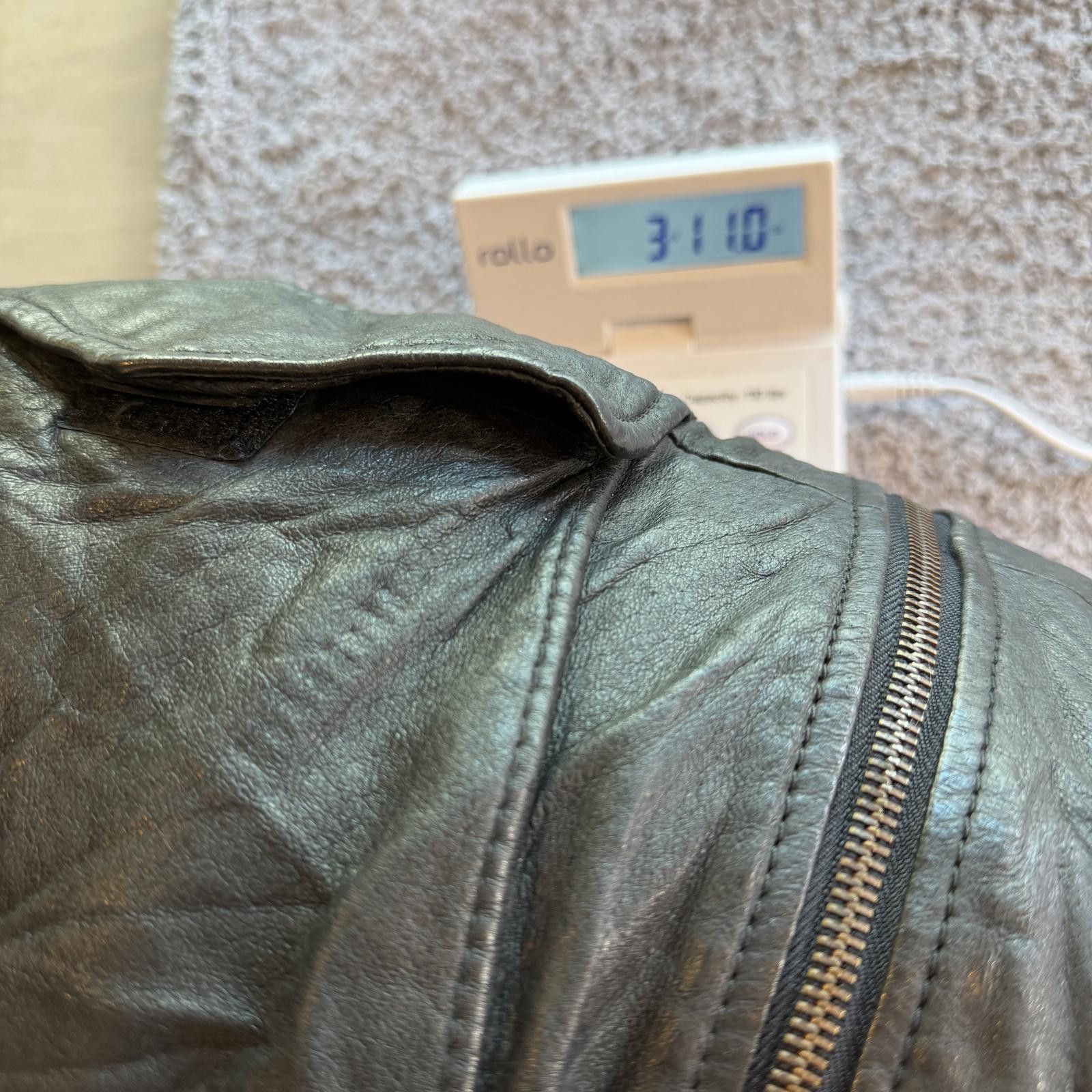 The Weeknd Vintage 90s Weekends Genuine Leather Bomber Jacket Black LT Size US L / EU 52-54 / 3 - 9 Thumbnail