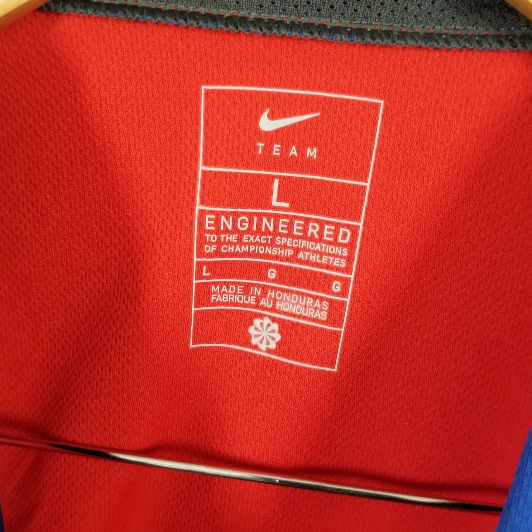 Nike Nike Basketball Jersey Women Large Red Elite Dn5278 Bounce Sewn LG Size L / US 10 / IT 46 - 3 Thumbnail
