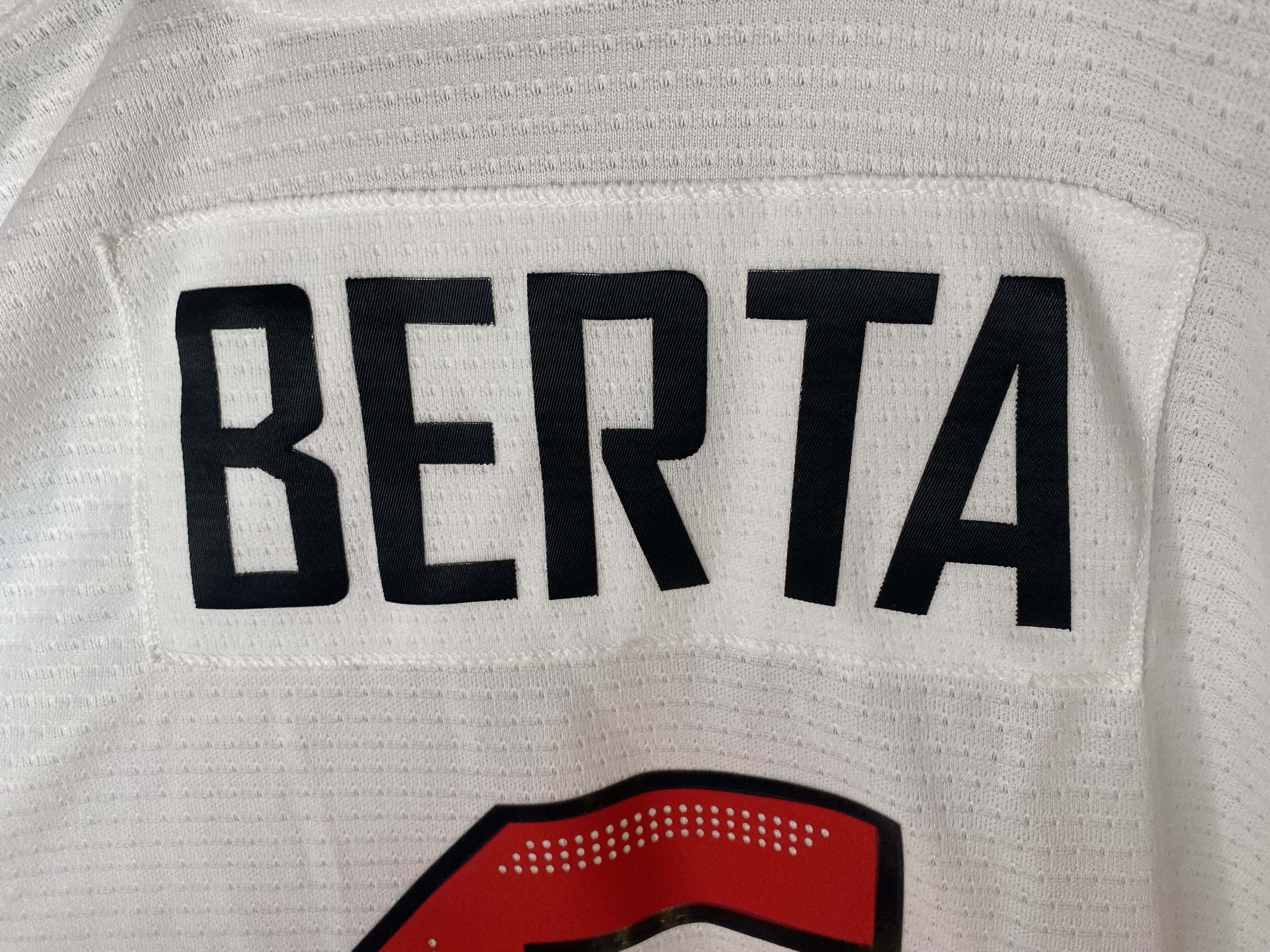 Nike #5 SWITZERLAND TEAM 2022 MATCH WORN ICE HOCKEY JERSEY SHIRT Size US L / EU 52-54 / 3 - 3 Thumbnail