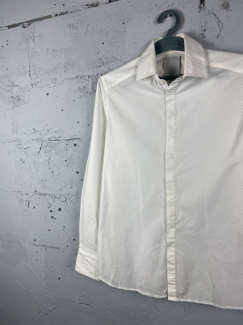 Tiffany & Co. Tiffany & Co. Box Logo White Wedding Shirt Silver Tab Size US M / EU 48-50 / 2 - 2 Thumbnail
