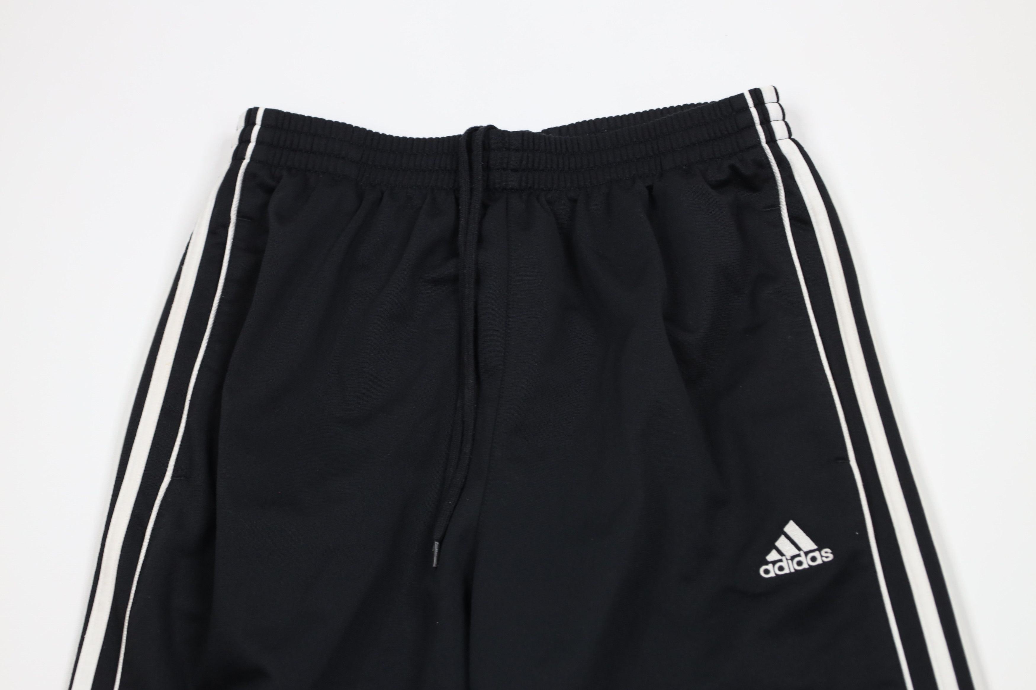 Adidas × Vintage Vintage Adidas Spell Out Striped Wide Leg Sweatpants Pants Size US 36 / EU 52 - 2 Thumbnail