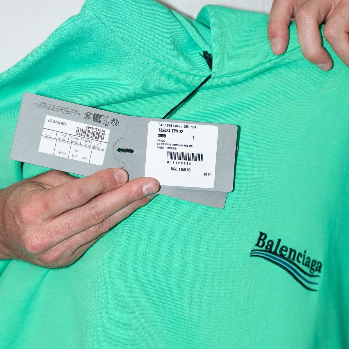 Balenciaga Balenciaga Political Campaign Hoodie Size US S / EU 44-46 / 1 - 6 Thumbnail