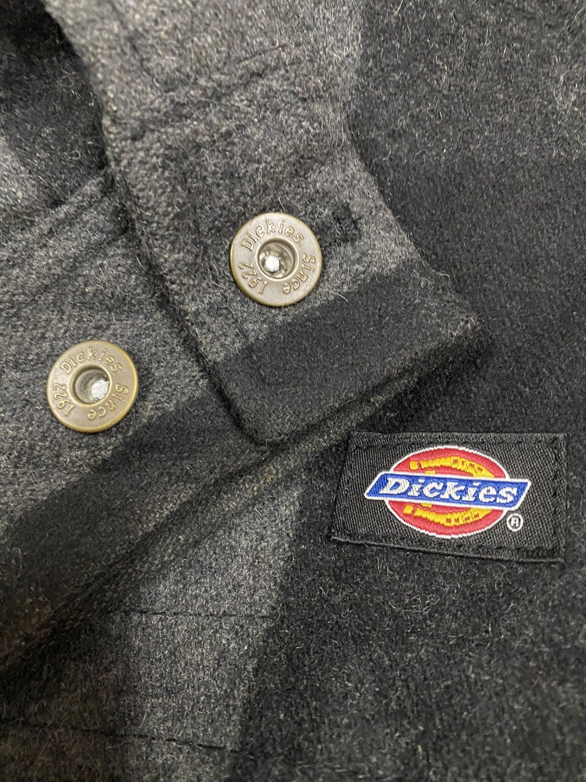 Dickies Vtg🔥Dickies Workwear Plaid Zipper Wool Jacket Size US L / EU 52-54 / 3 - 16 Thumbnail