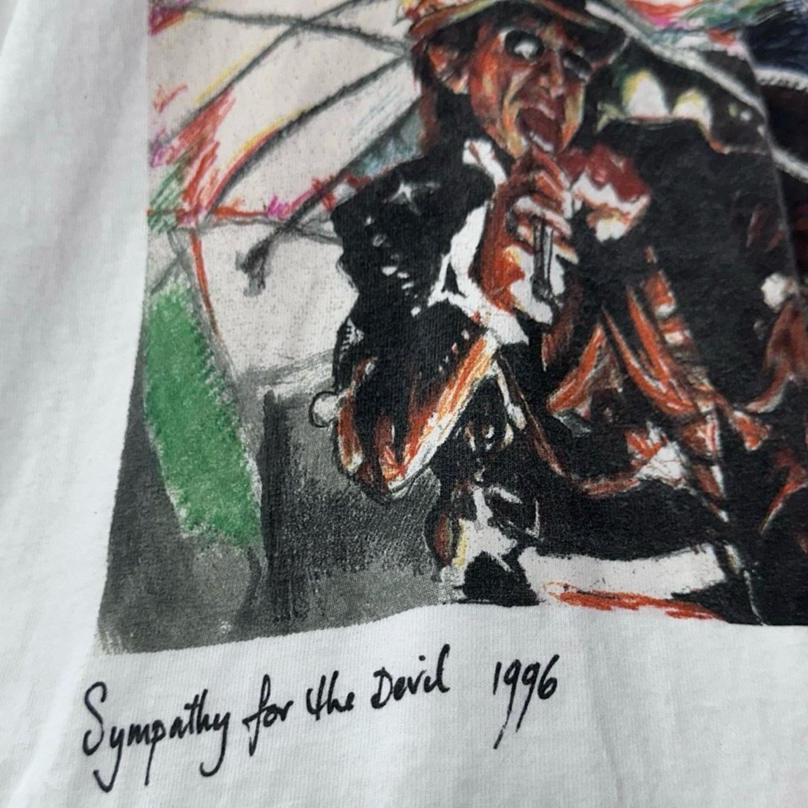 Anvil Vintage Rolling Stones Symphony of the Devil Art Tee Size US L / EU 52-54 / 3 - 5 Thumbnail