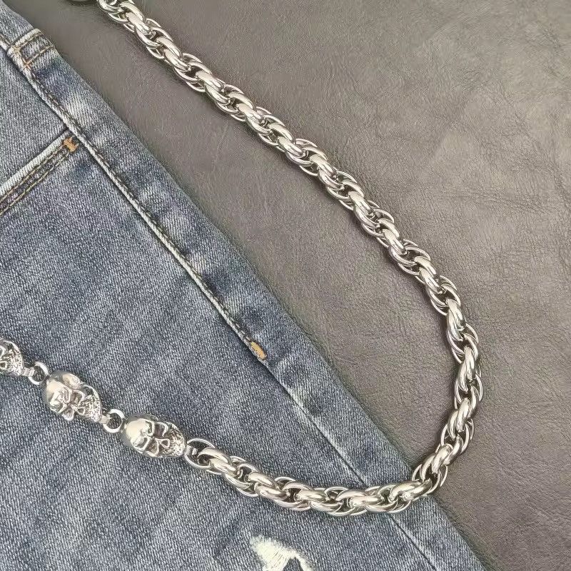 Japanese Brand Steel Skull Pants Chain Size ONE SIZE - 2 Thumbnail