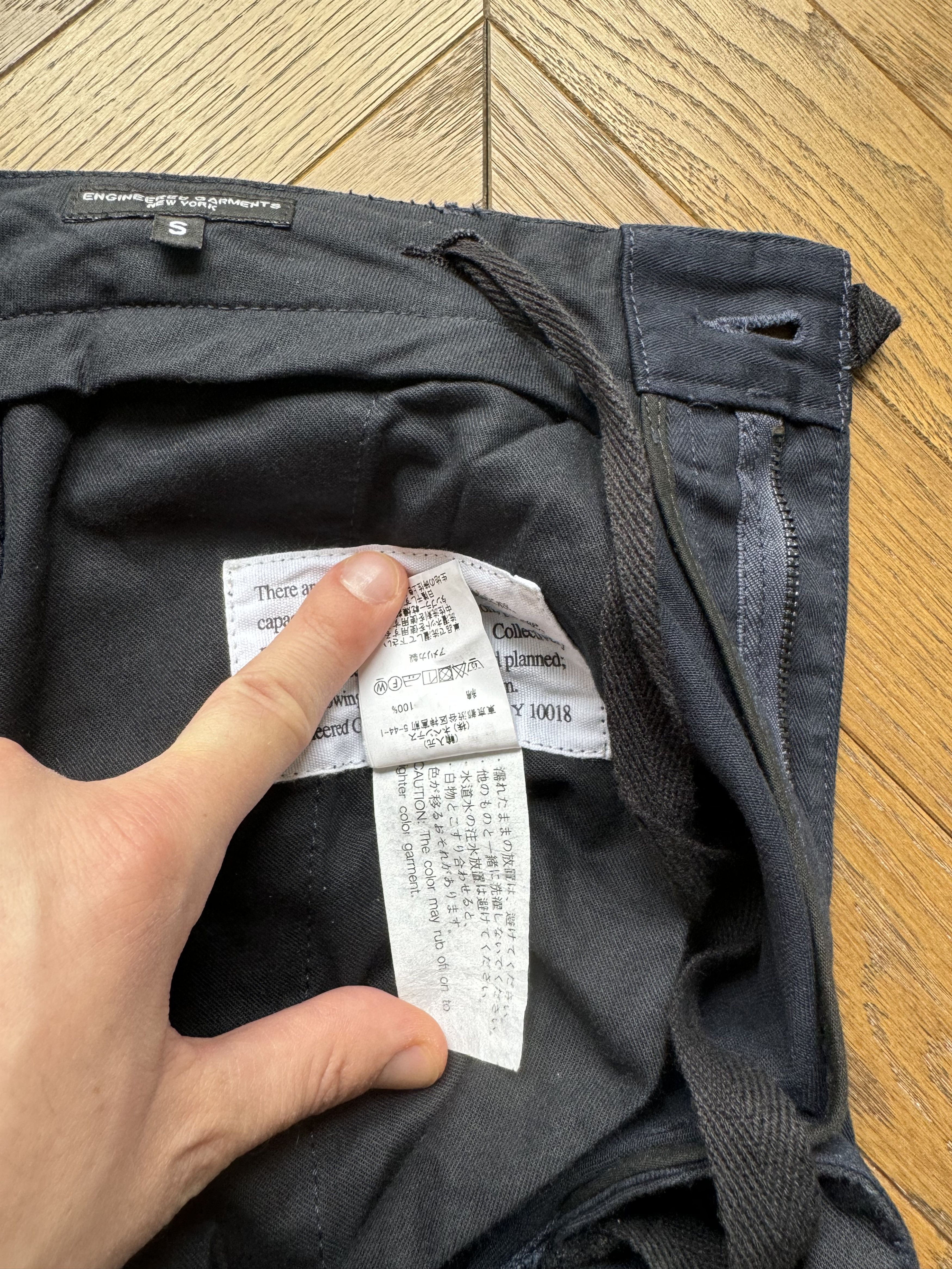 Engineered Garments [S] Herringbone Cotton Ground Pant in Dark Navy (FW19) Size US 32 / EU 48 - 12 Thumbnail