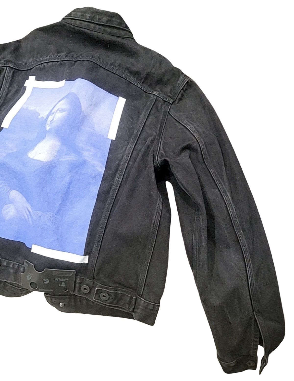 Off-White Off-White Mona Lisa denim jacket Size US M / EU 48-50 / 2 - 5 Thumbnail
